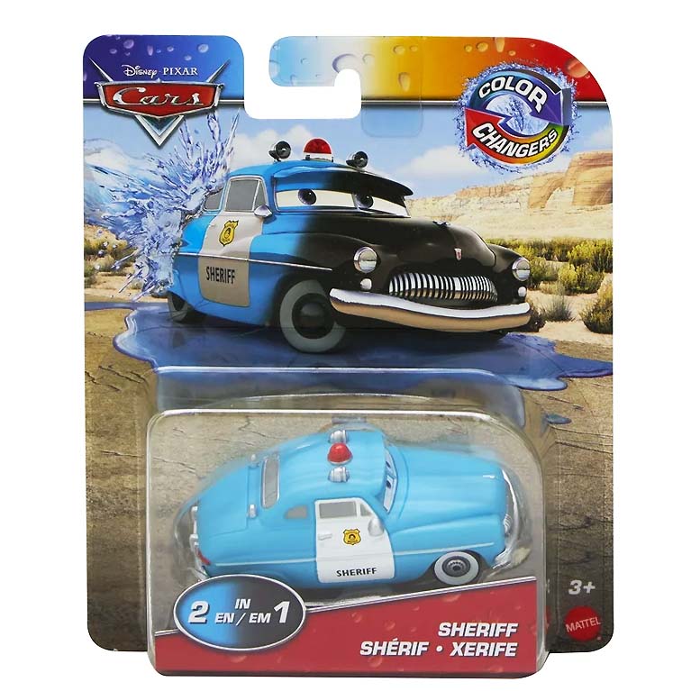 Disney Pixar Cars On The Road Color Changers - Sheriff