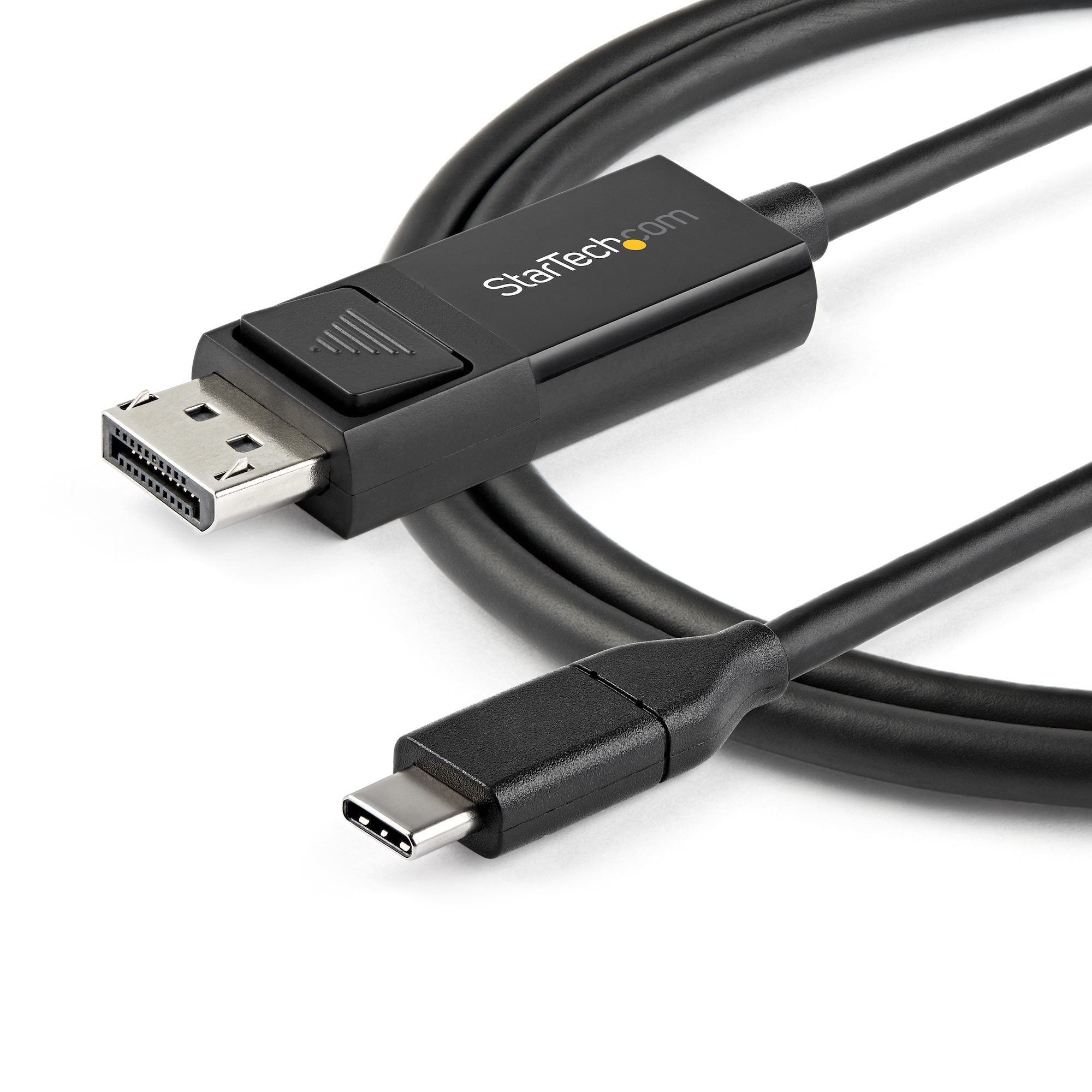 6ft (2m) USB C to DisplayPort 1.2 Cable 4K 60Hz - Reversible DP to USB-C / USB-C to DP Video Adapter Monitor Cable HBR2/HDR