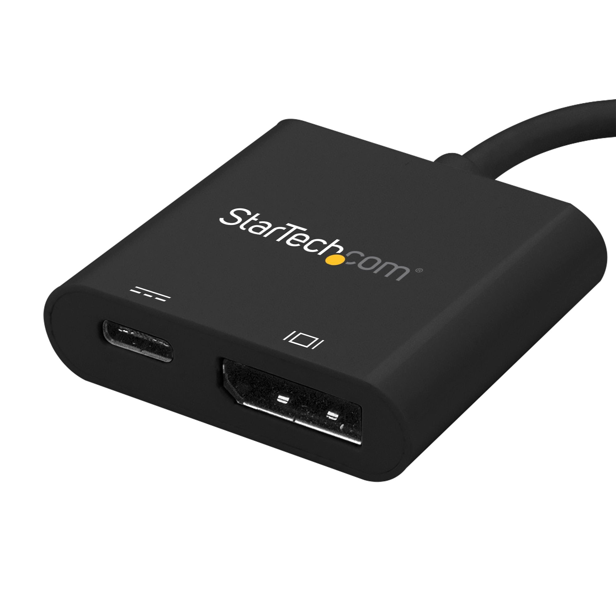 USB C to DisplayPort Adapter with Power Delivery - 4K 60Hz HBR2 - USB Type-C to DP 1.2 Monitor Video Converter w/ Charging - 60W PD Pass-Through - Thunderbolt 3 Compatible