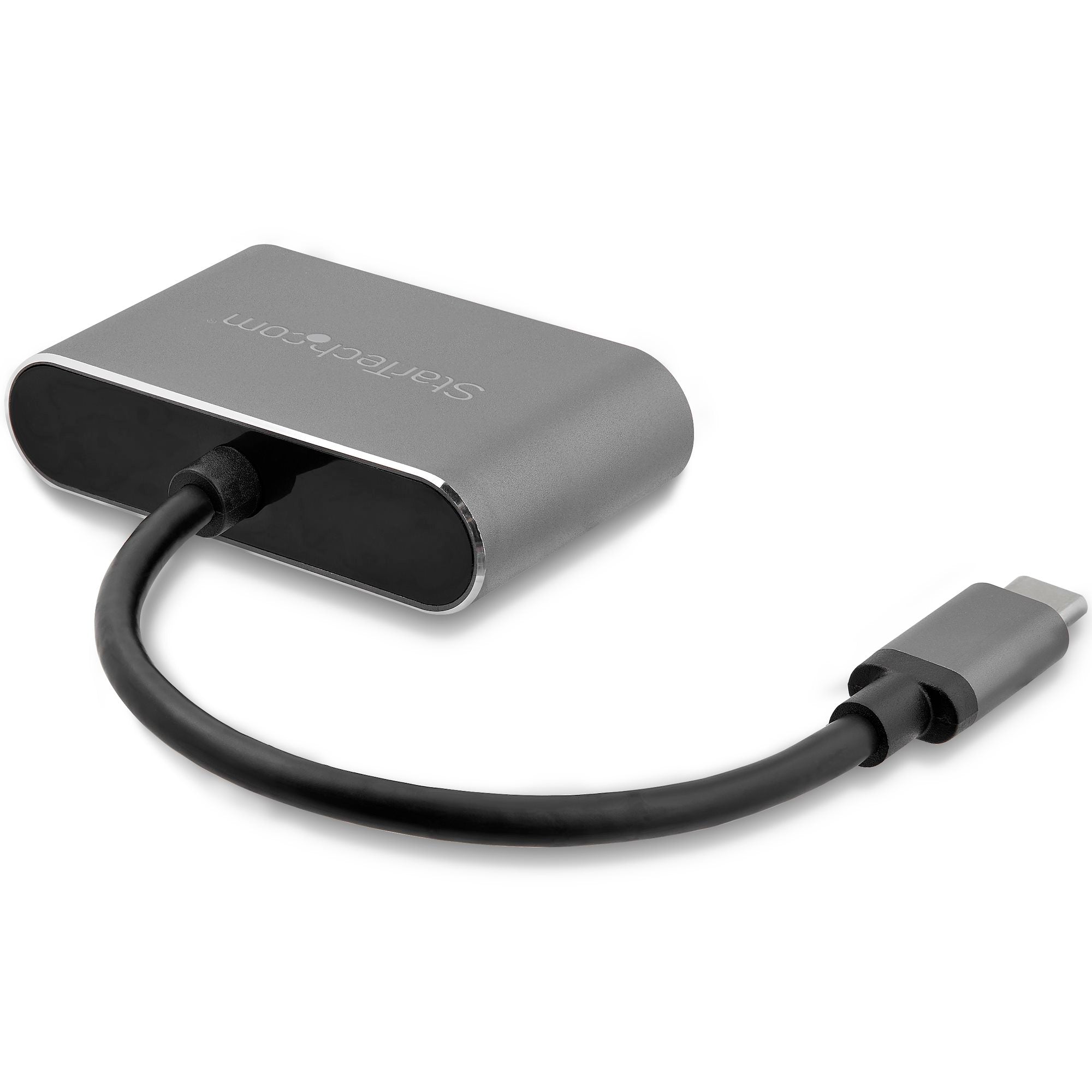 USB-C to VGA and HDMI Adapter - 2-in-1 - 4K 30Hz - Space Grey