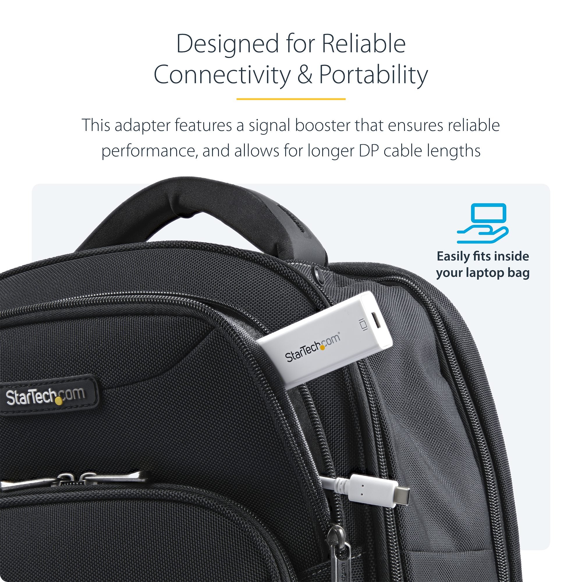 USB-C to Mini DisplayPort Adapter - 4K 60Hz - White - USB 3.1 Type-C to Mini DP Adapter - Upgraded Version is CDP2MDPEC