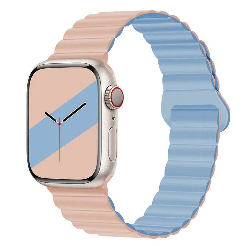 Band Silicone Magnetic Watch Strap