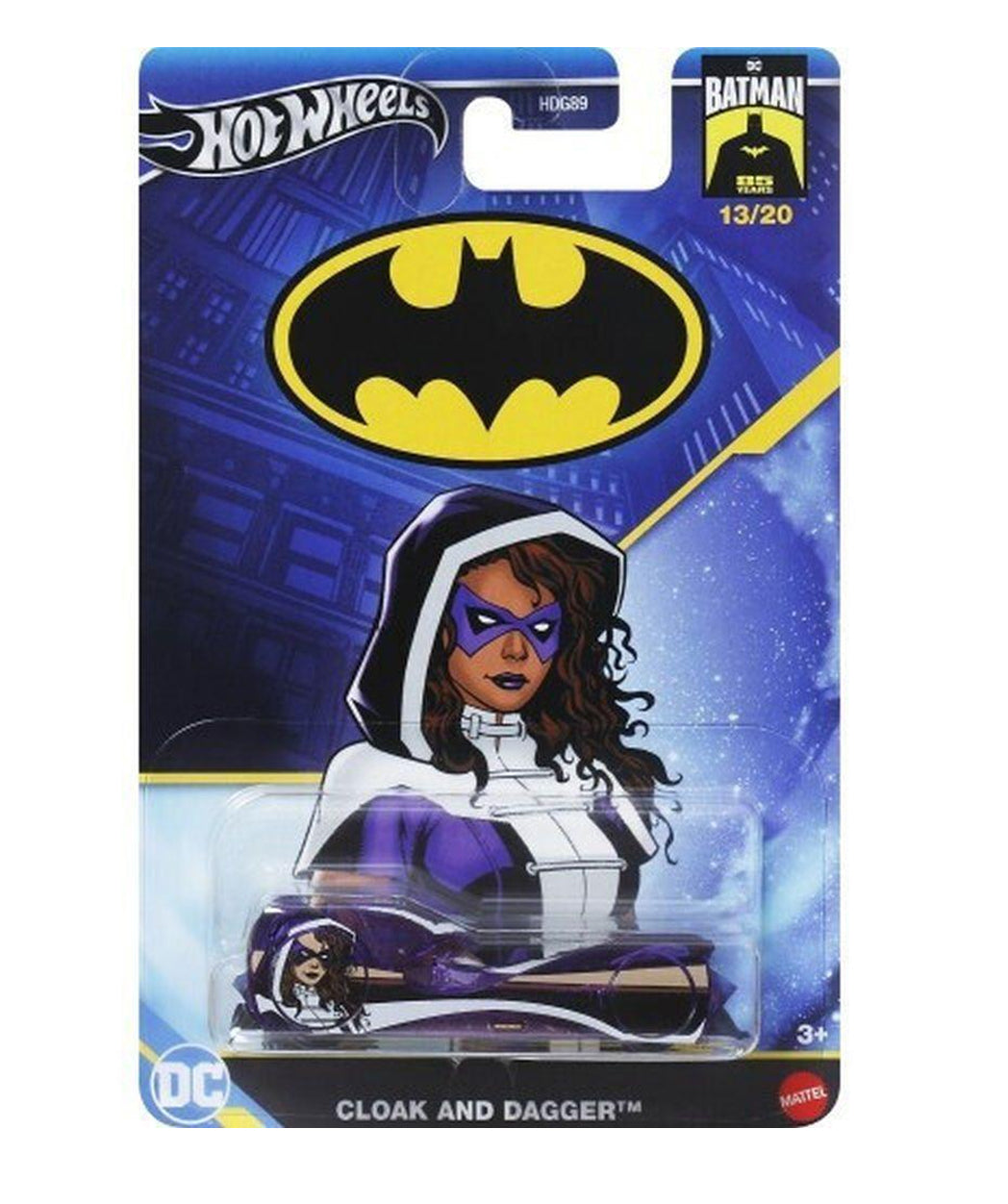 Hot Wheels Die-Cast 1:64 Batman -  Cloak and Dagger