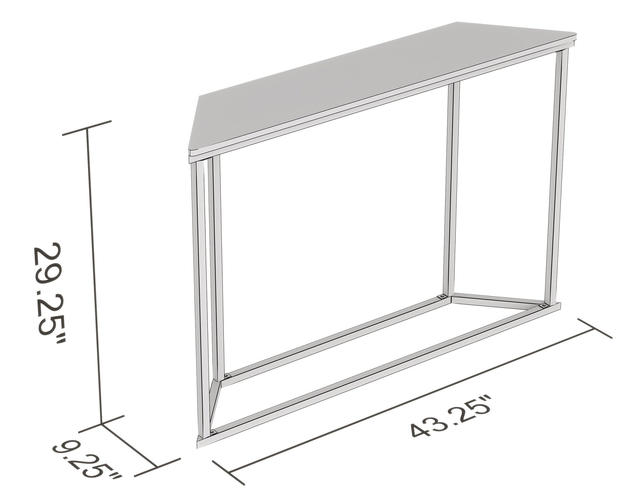 Console Sofa Table Marble Look Gold Metal Frame
