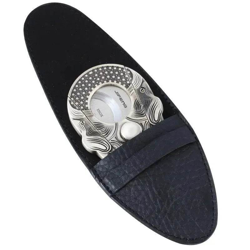 Stylish And Simple Stainless Steel Sharp Gothic Cigar Cutter