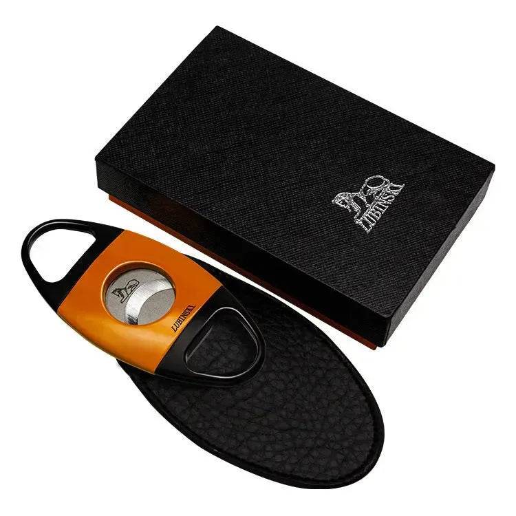 Cigar Gift Box Cigar Cutter leather Case
