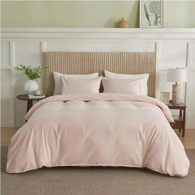 Serta Simply Clean Solid Duvet Cover Twin