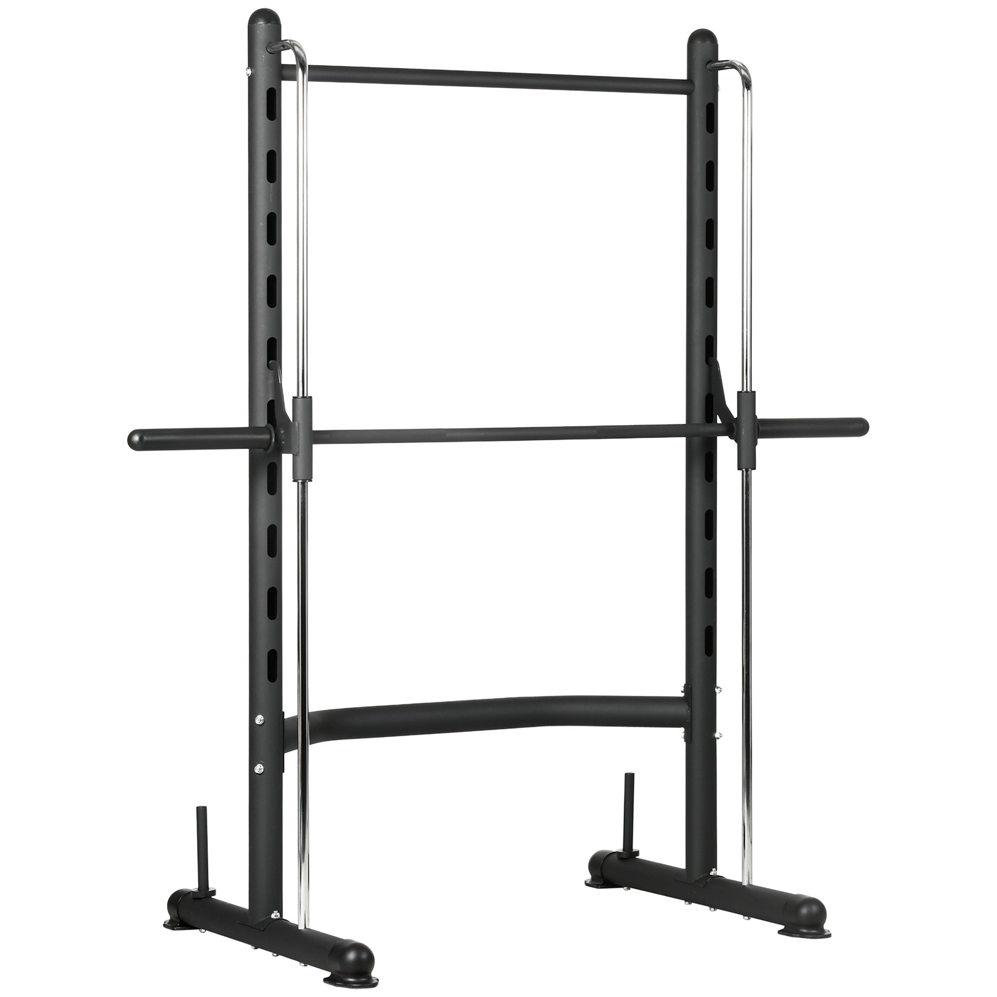 Soozier Multi-Function Rack: Adjustable Squat Rack with Pull-Up Bar & Bench Press Station for Versatile Home Gym Workouts