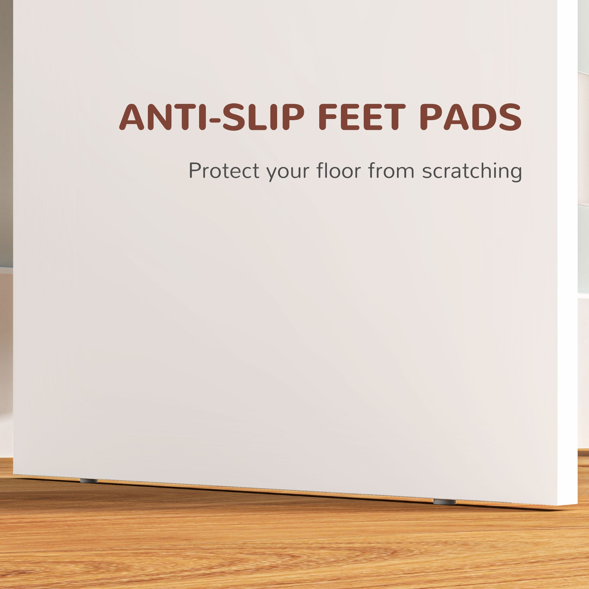 HOMCOM Makeup Vanity Desk with Mirror, for Bedroom, Modern Dressing Table with Drawers, Compartments, White