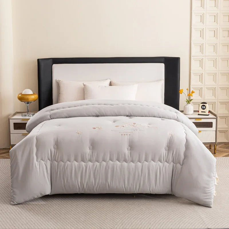 Comfortable Soybean Cellucotton Single Double Duvet Airable Cover Lunch Break Spring Summer Thin Quilt Duvet Insert