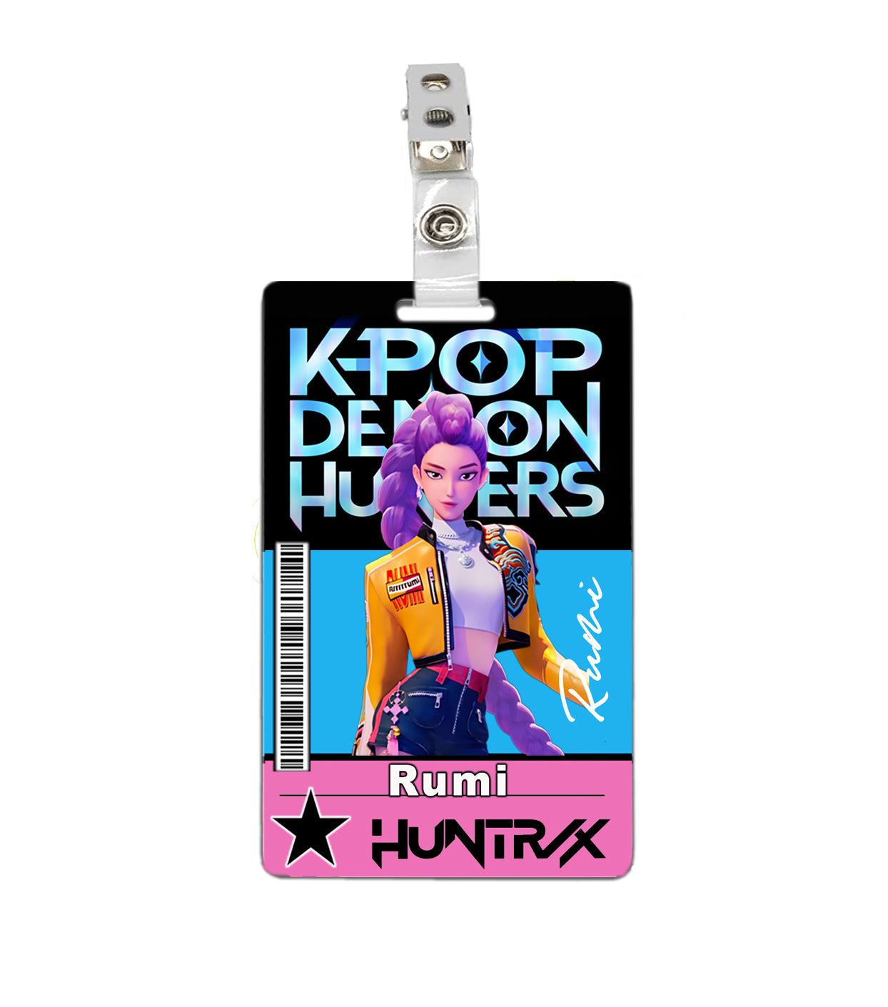 K-pop Demon Hunters Rumi ID Badge PVC