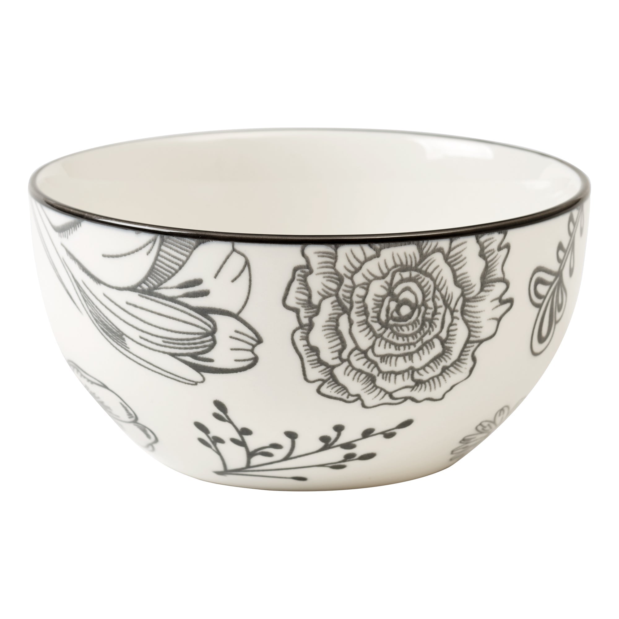 Dinnerware Set 12 Piece Porcelain Coupe Banquet, Service for 4