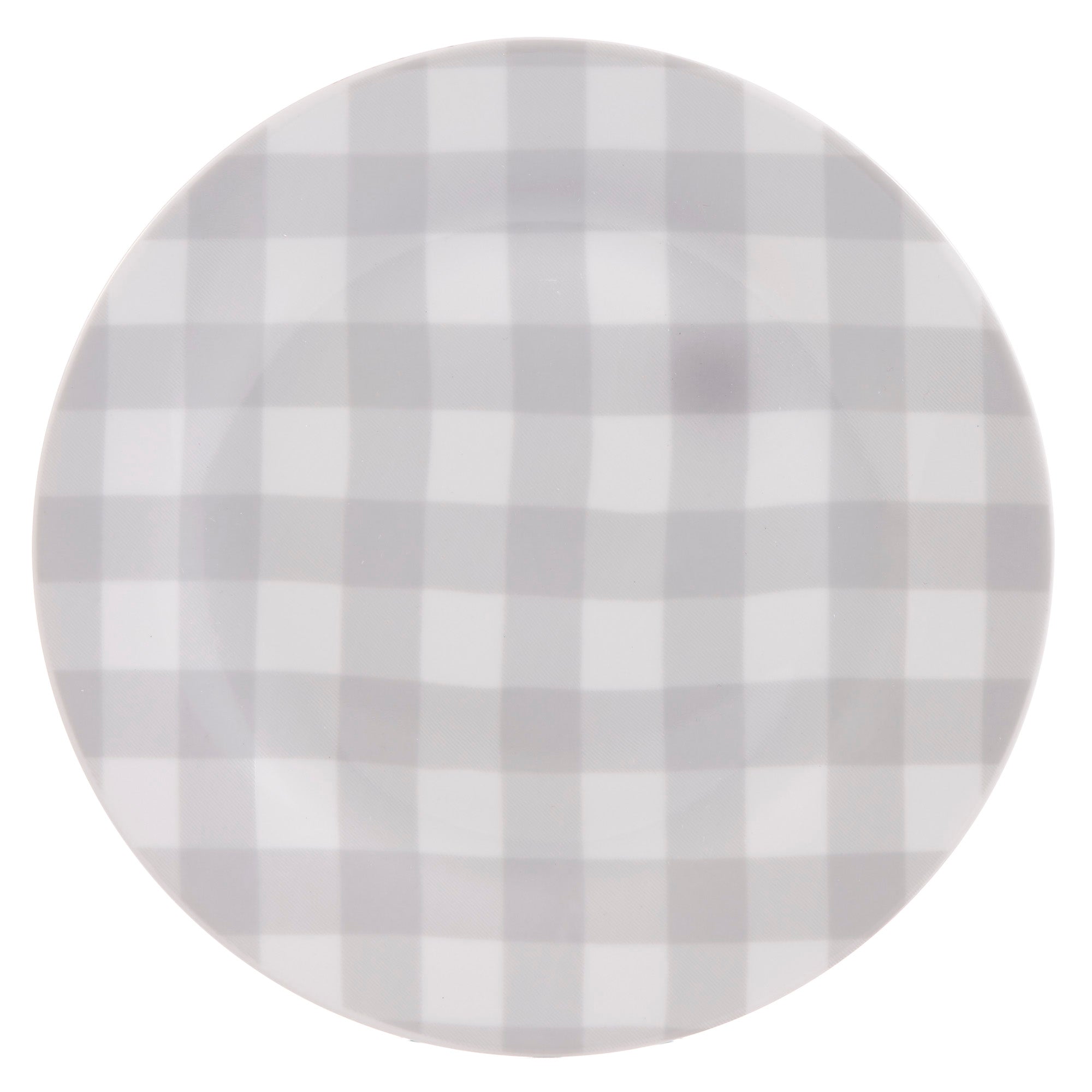 Dinnerware Set 12 Piece Rustic Cottage Grey/White, Service for 4