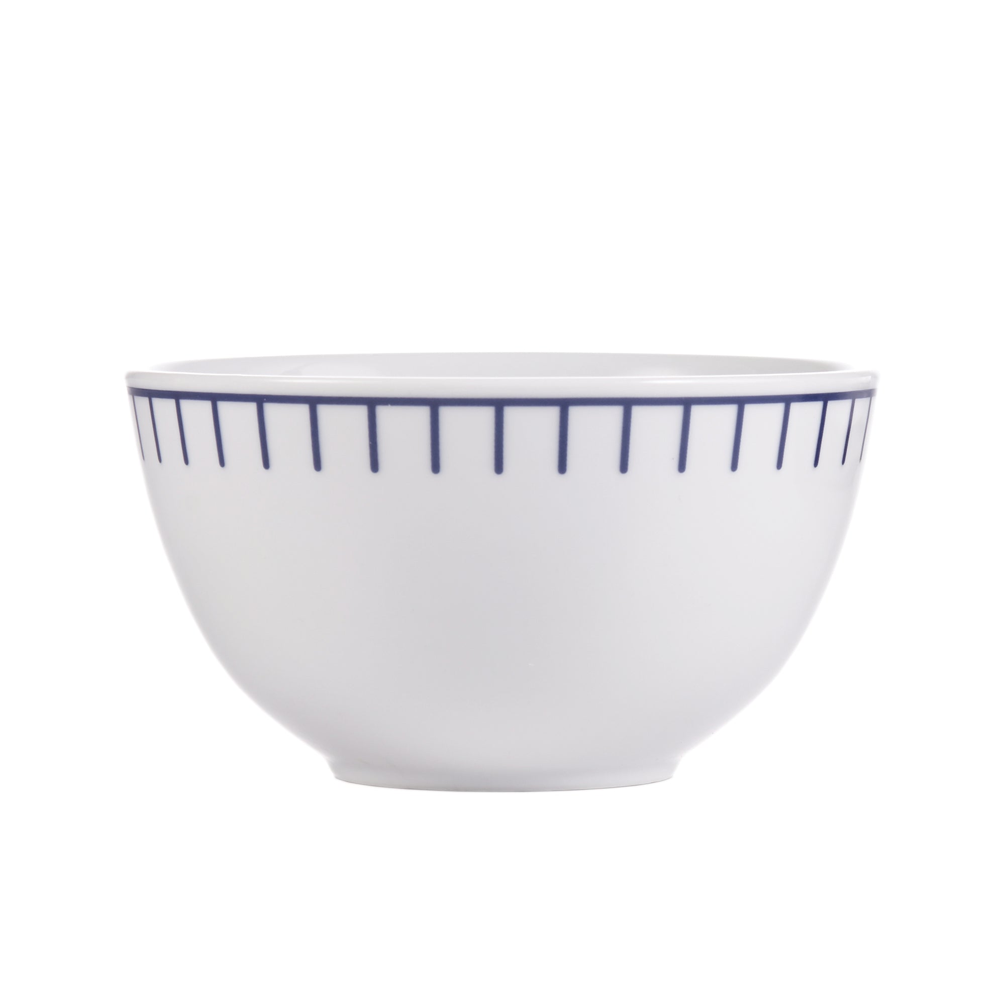 Dinnerware Set 12 Piece Rustic Cottage Navy/White, Service for 4