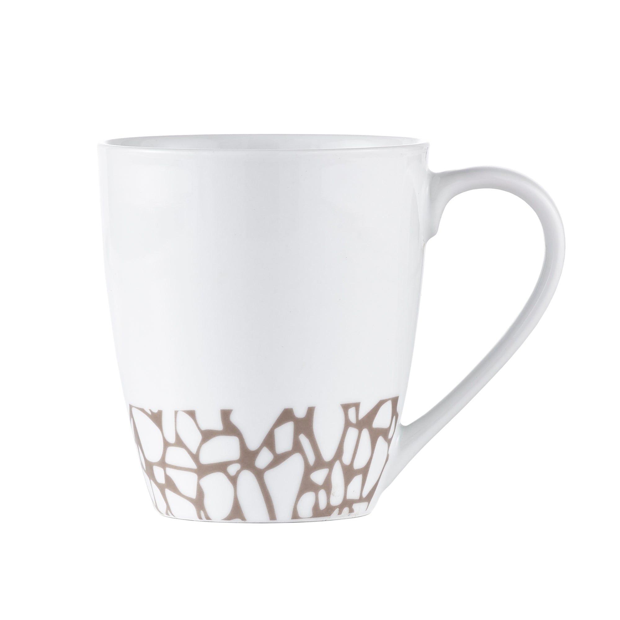 Dinnerware Set 16 Piece Terrazzo Beige, Service for 4