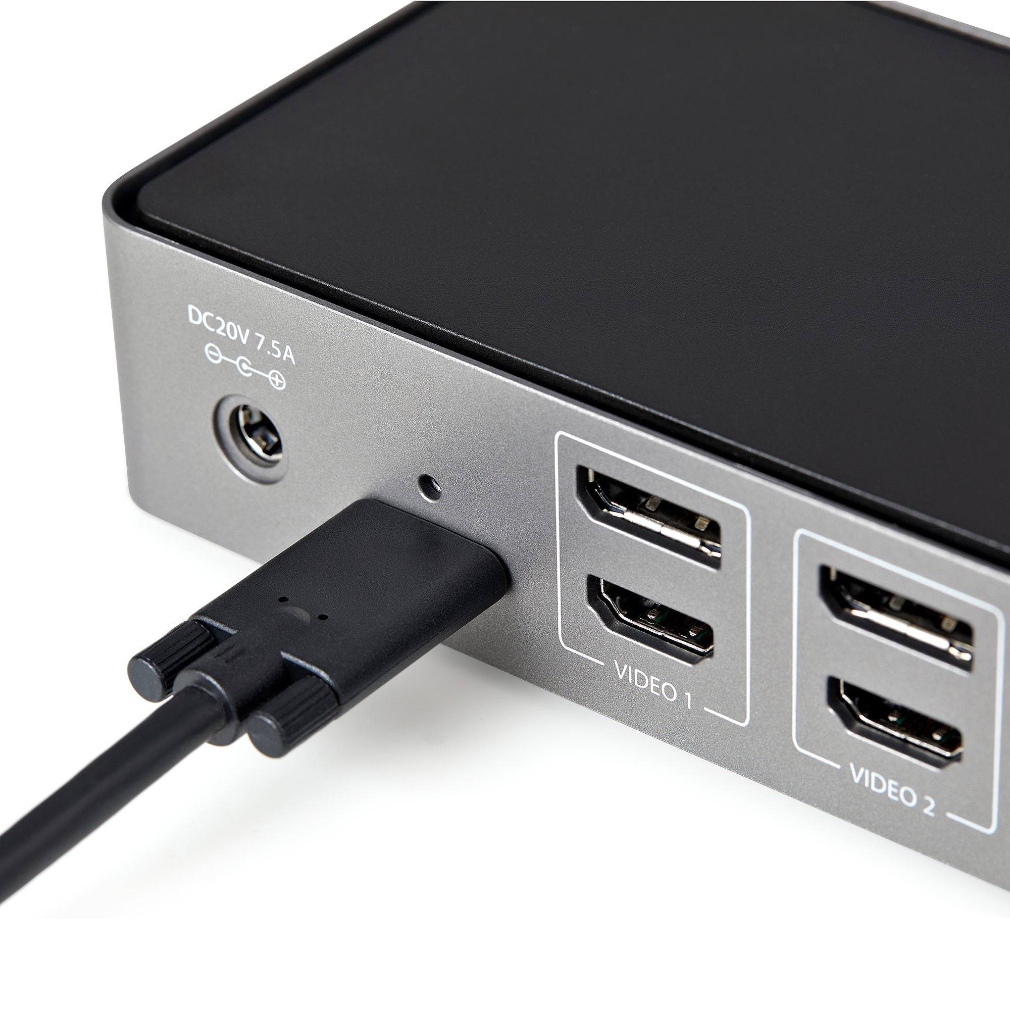 USB-C & USB-A Dock - Hybrid Universal Triple Monitor Laptop Docking Station w/ DisplayPort & HDMI 4K 60Hz - 85W Power Delivery, 6x USB Hub, GbE, Audio - USB 3.1 Gen 2 10Gbps - TAA