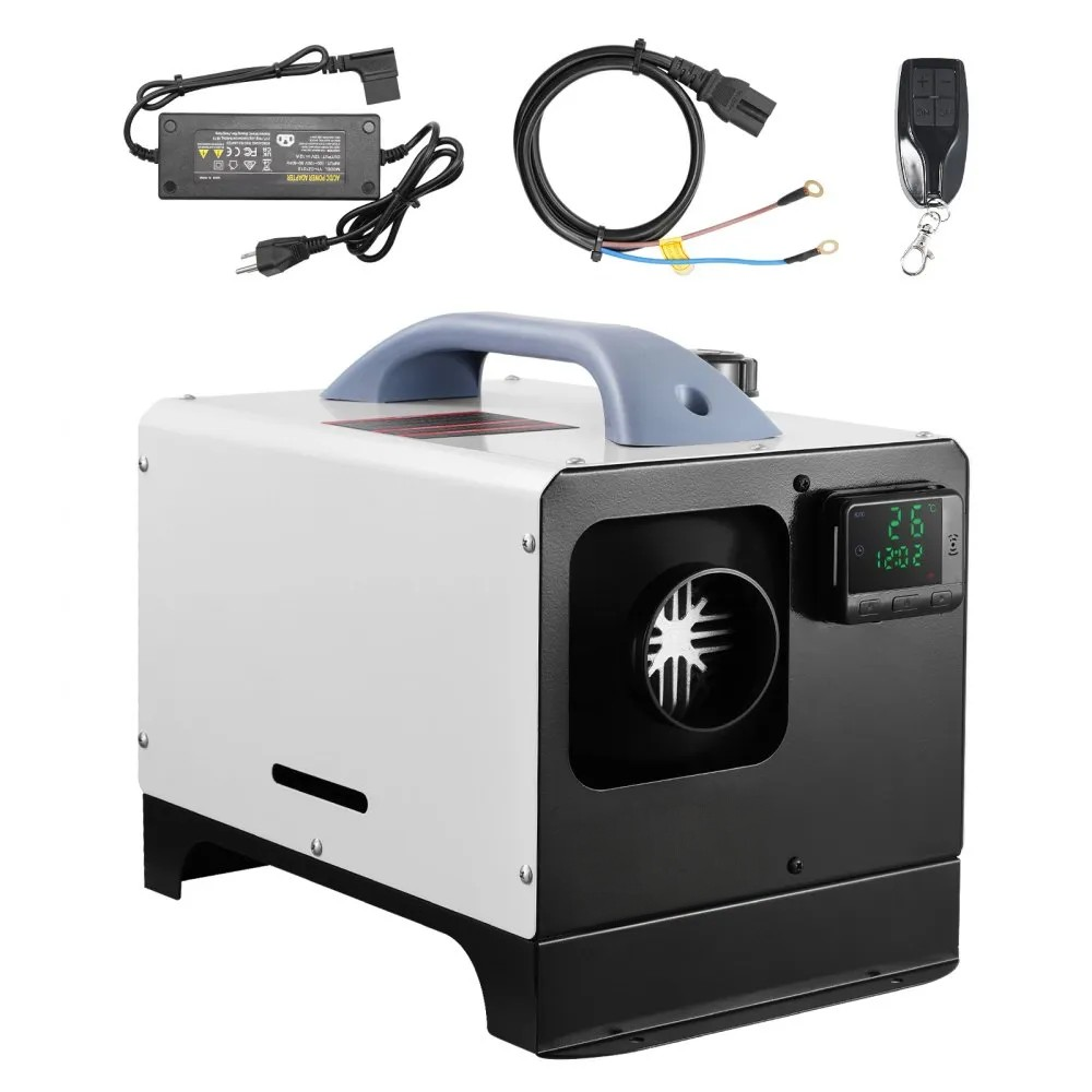 5-8KW Diesel Air Heater with Remote Control and LCD Display for Trucks and RVs