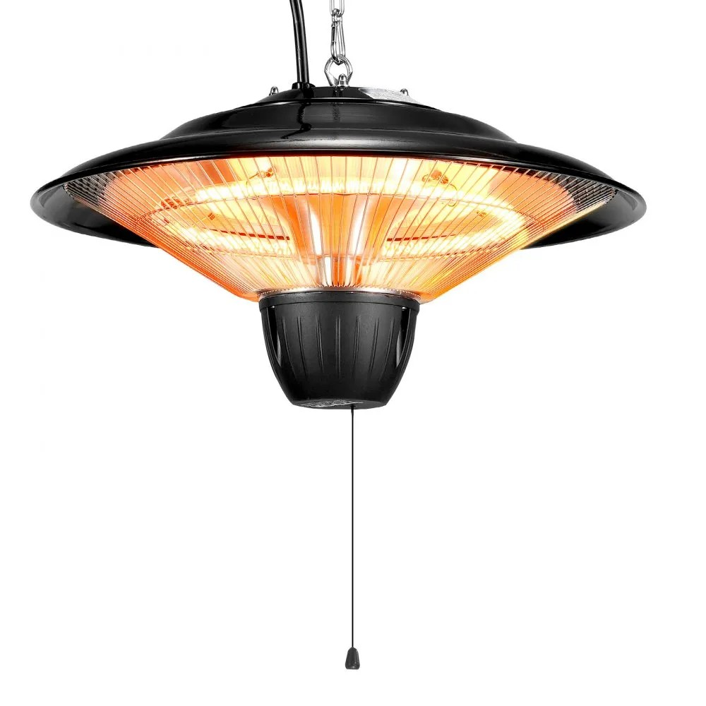 1500W Infrared Ceiling Heater with IP34 Protection for Indoor and Outdoor Use