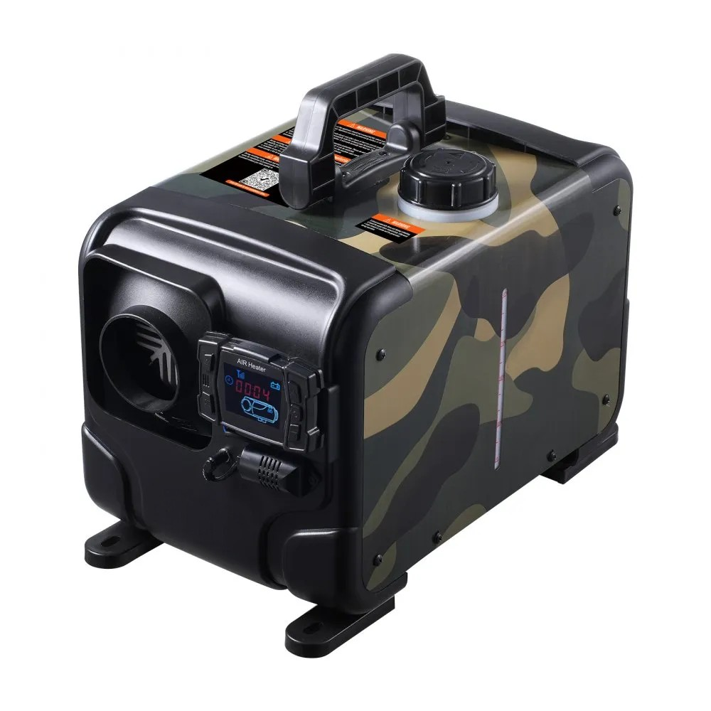 8KW Diesel Air Heater, 12V/24V All-in-One Heater with Bluetooth App and Remote