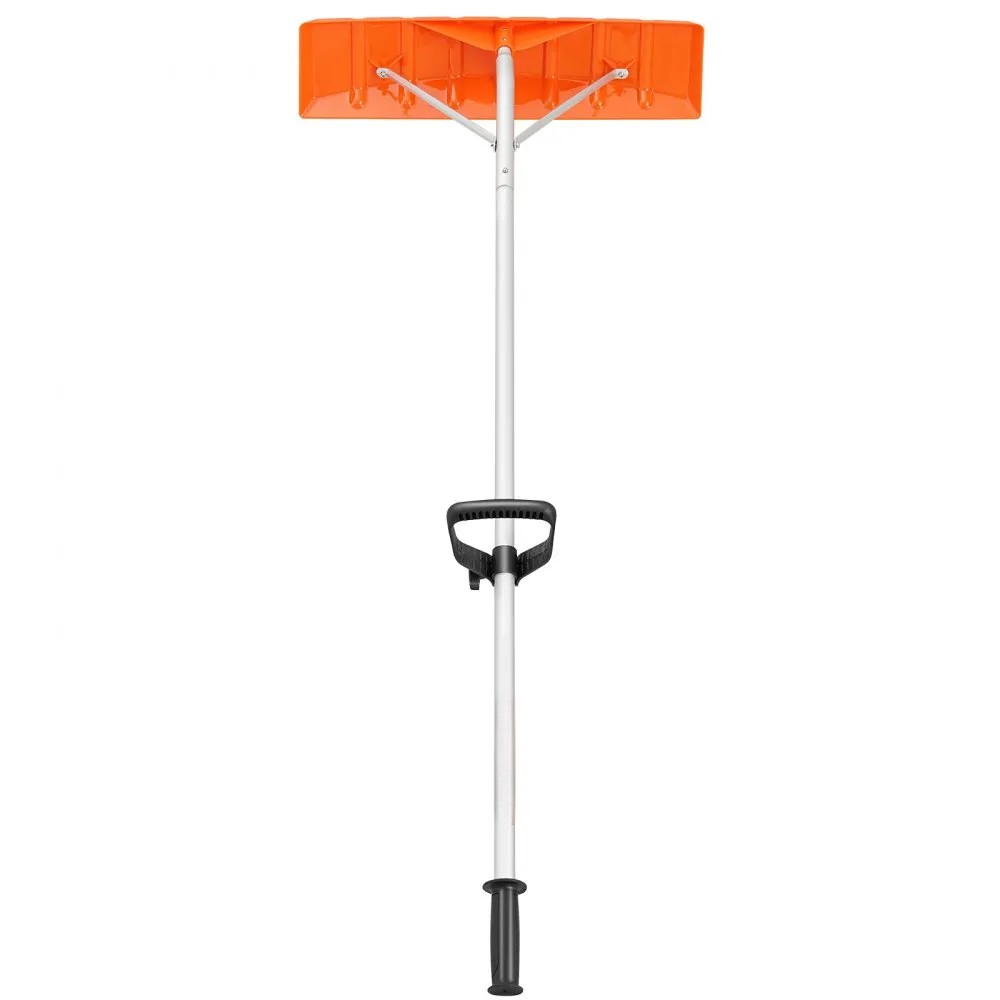 25-Inch Roof Snow Rake with 21 ft Aluminum Handle and Anti-Slip Grip