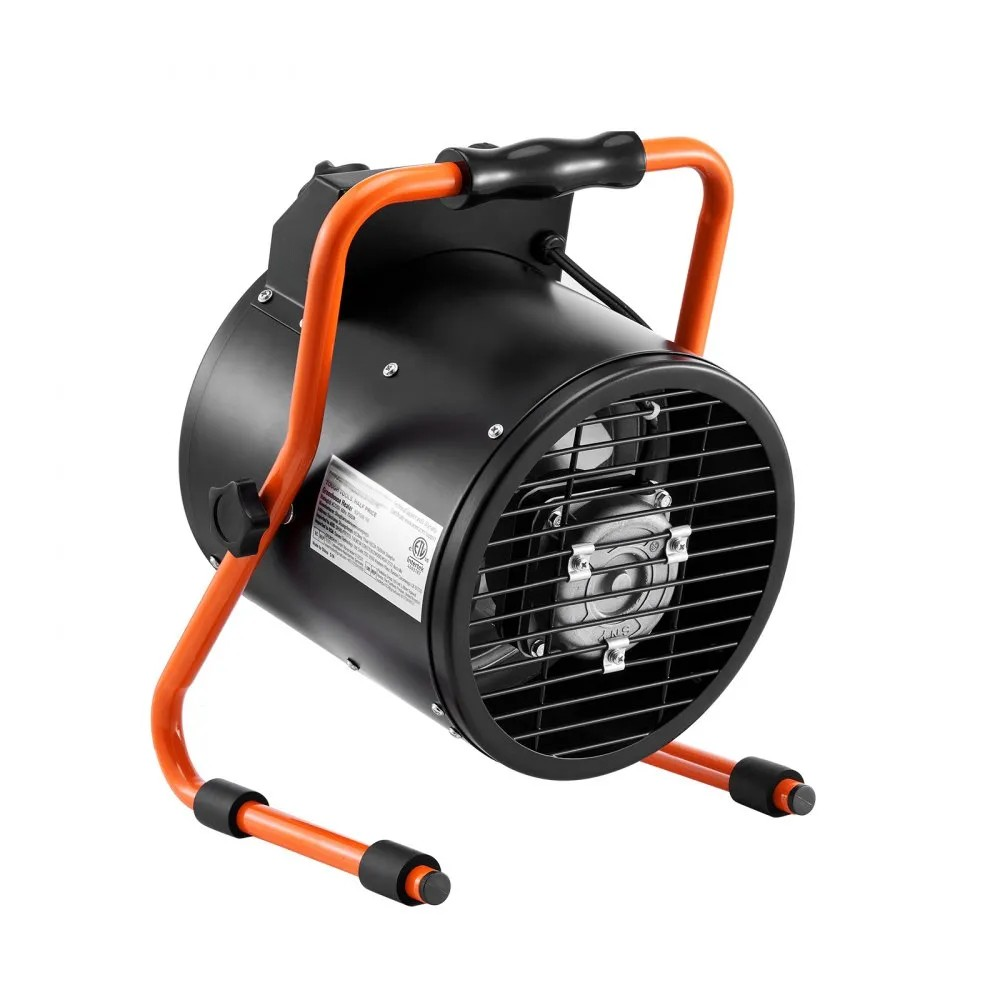 1500W Greenhouse Heater with Thermostat, 2-Speed Fan and Overheat Protection