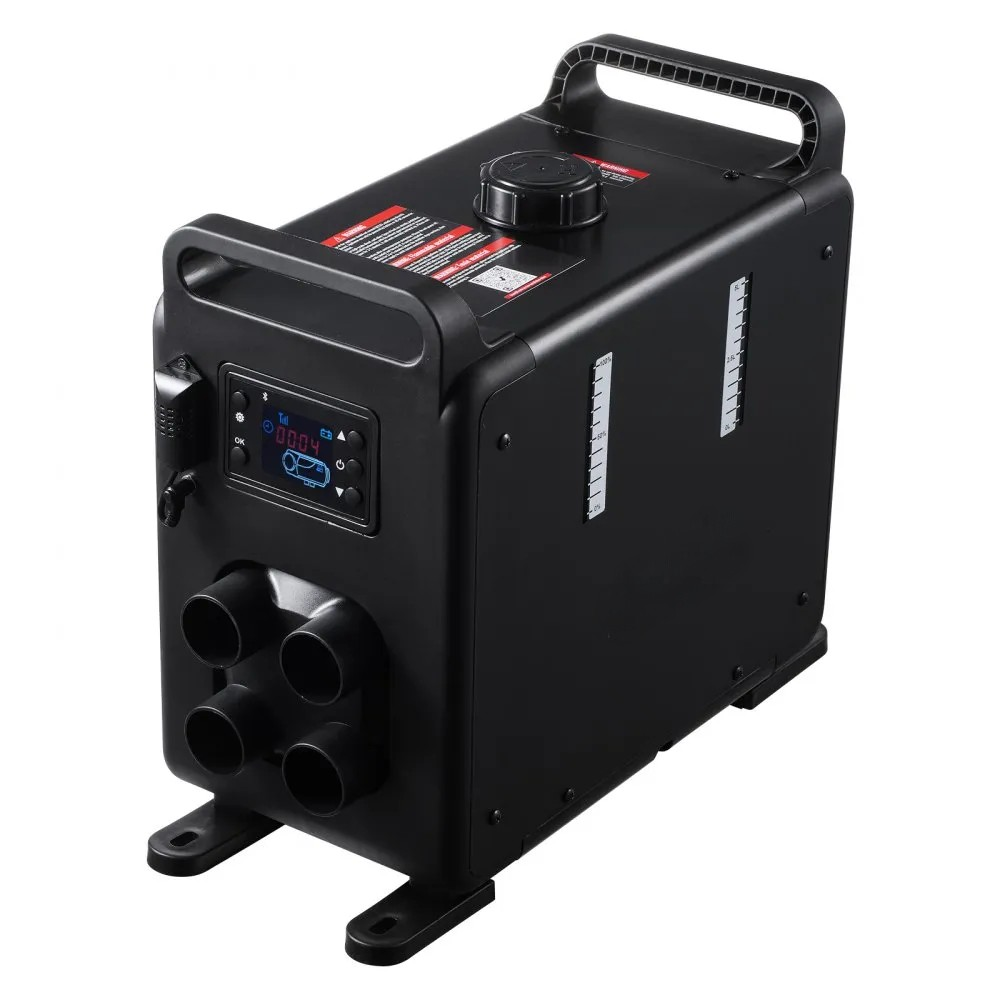 8KW Diesel Air Heater, 12V/24V All-in-One Heater with Bluetooth App and Remote