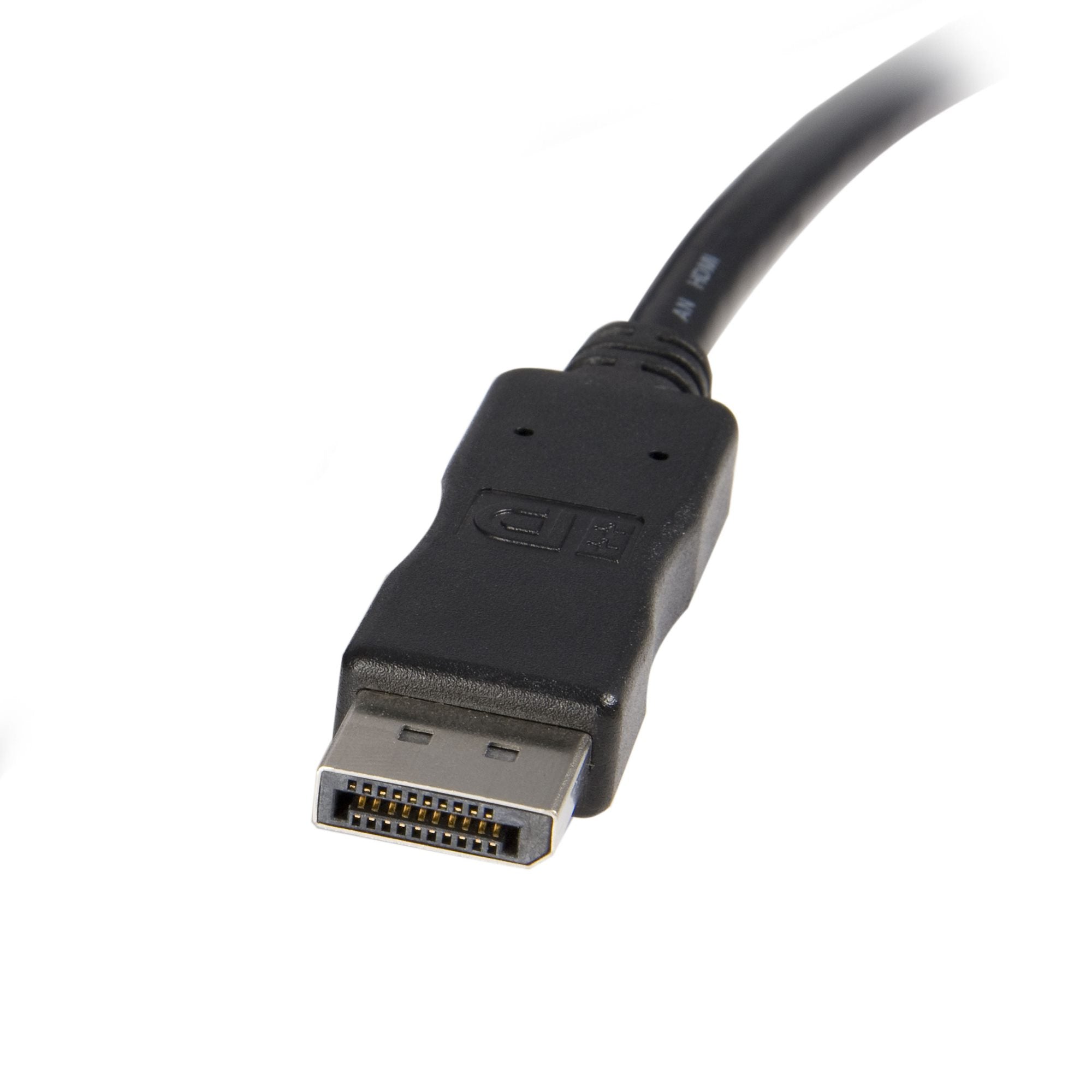 10ft (3m) DisplayPort to DVI Cable - DisplayPort to DVI Adapter Cable 1080p Video - DisplayPort to DVI-D Cable Single Link - DP to DVI Monitor Cable - DP 1.2 to DVI Converter