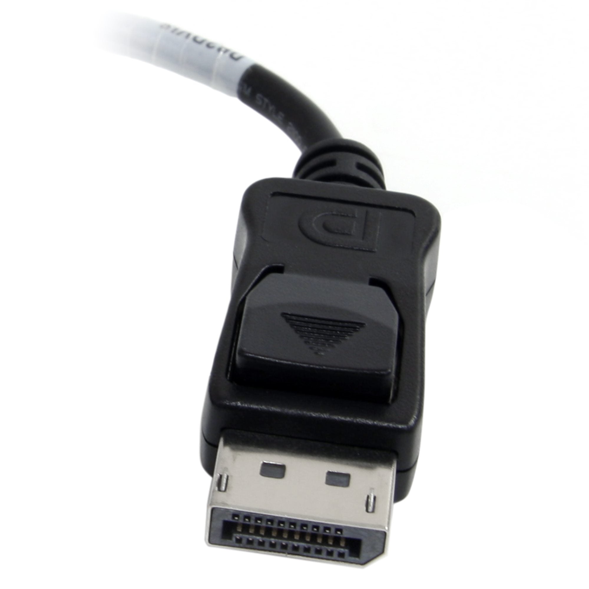 DisplayPort to DVI Adapter - Active DisplayPort to DVI-D Adapter/Video Converter 1080p - DP 1.2 to DVI Monitor Cable Adapter Dongle - DP to DVI Adapter - Latching DP Connector