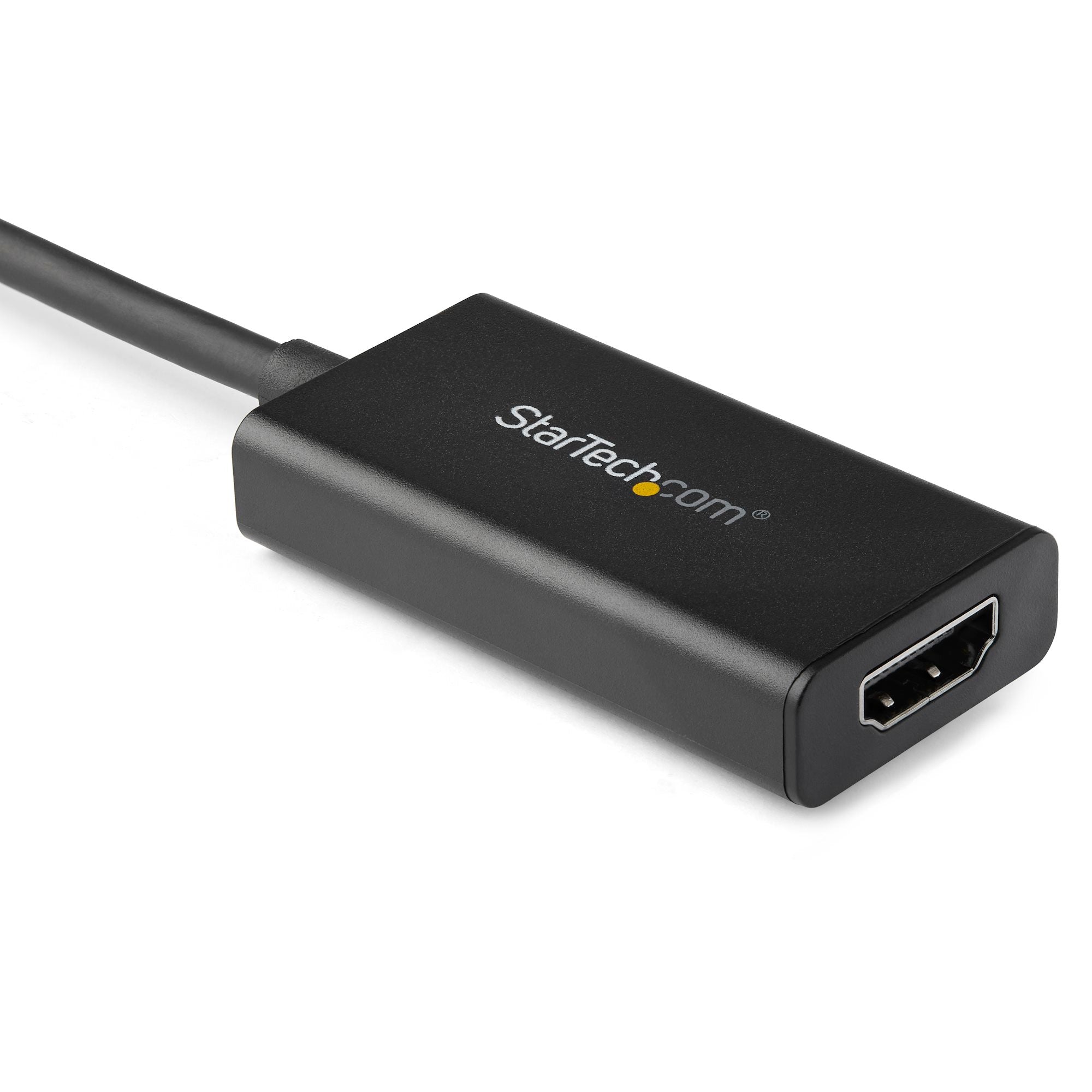 DisplayPort to HDMI Adapter - 4K 60Hz HDR10 Active DisplayPort 1.4 to HDMI 2.0b Video Converter - 4K DP to HDMI Adapter Dongle for Monitor/Display/TV - Latching DP Connector