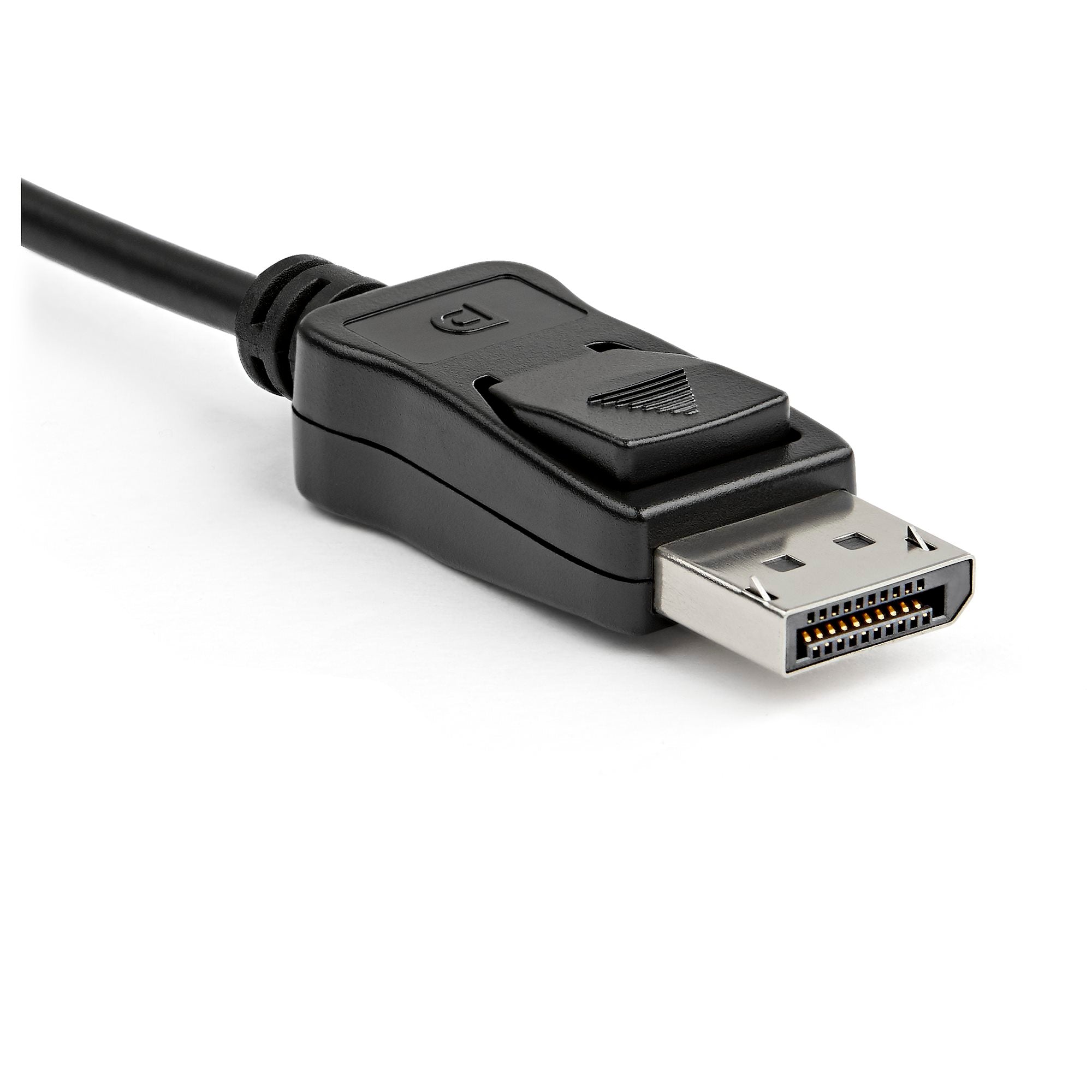 DisplayPort to HDMI Adapter - 4K 60Hz Active DP 1.4 to HDMI 2.0 Video Converter - DP to HDMI Monitor/TV/Display Cable Adapter Dongle - Latching DP Connector