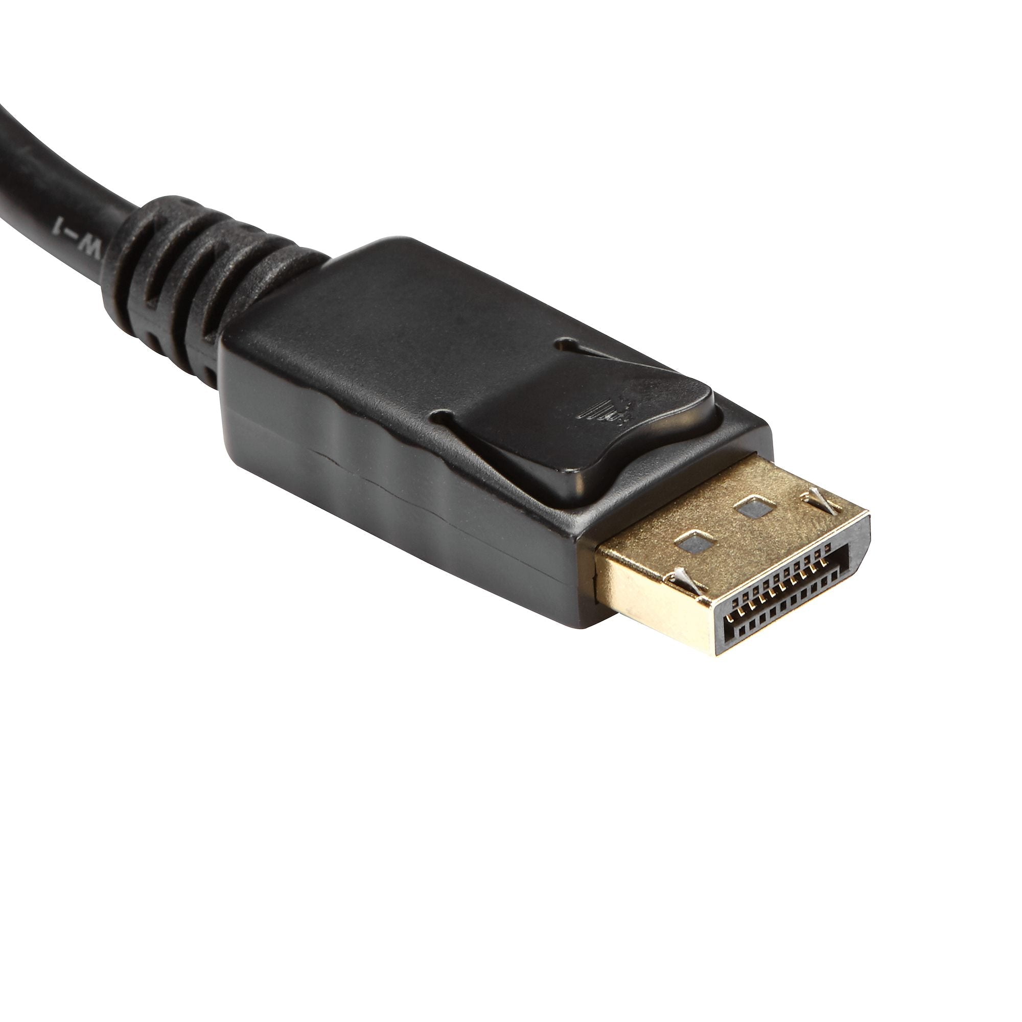 DisplayPort to HDMI Adapter - DP 1.2 to HDMI Video Converter 1080p - DP to HDMI Monitor/TV/Display Cable Adapter Dongle - Passive DP to HDMI Adapter - Latching DP Connector