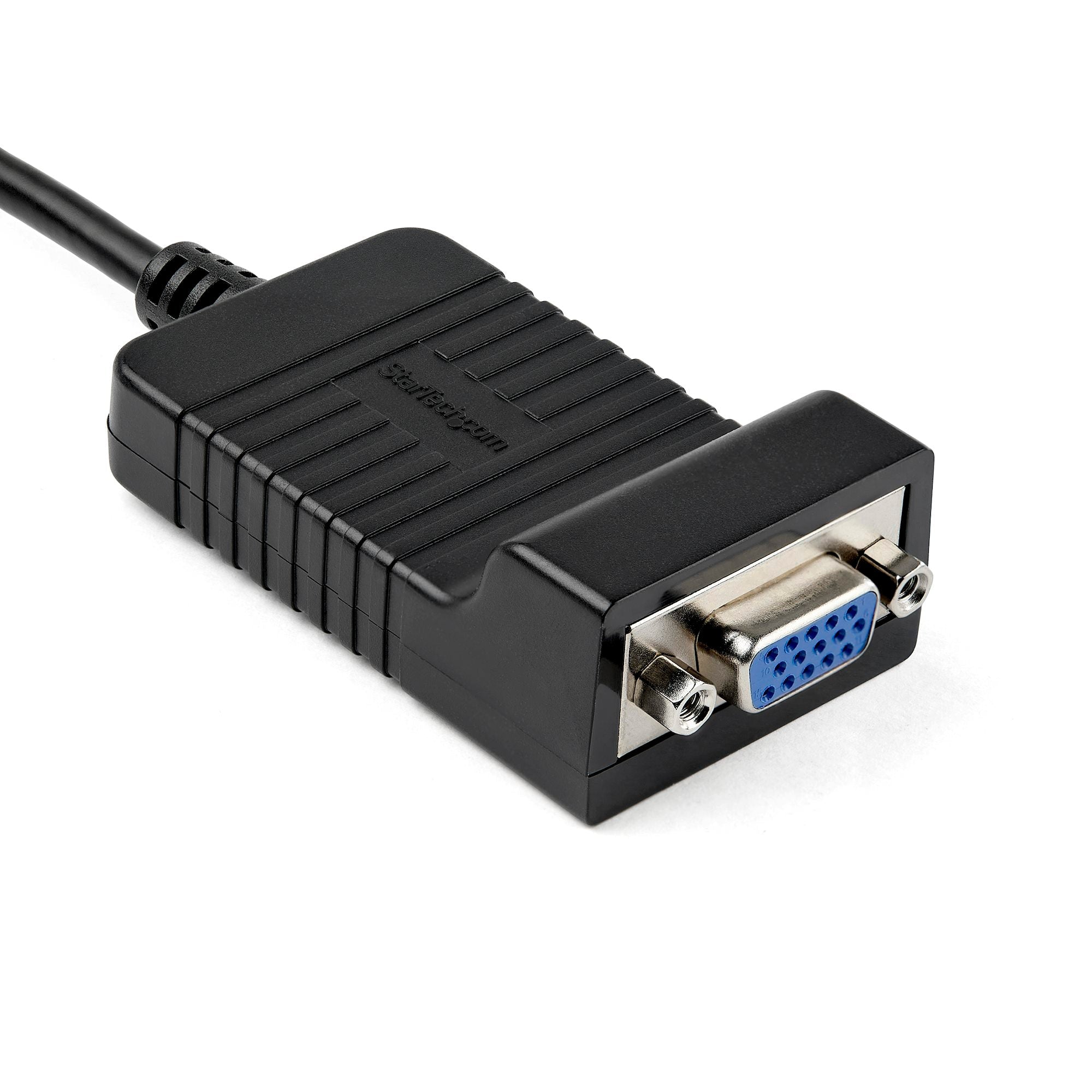DisplayPort to VGA Adapter - Active DP to VGA Converter - 1080p Video - Durable - DP/DP++ Source to VGA Monitor Cable Adapter Dongle - DP 1.2 to VGA - Latching DP Connector