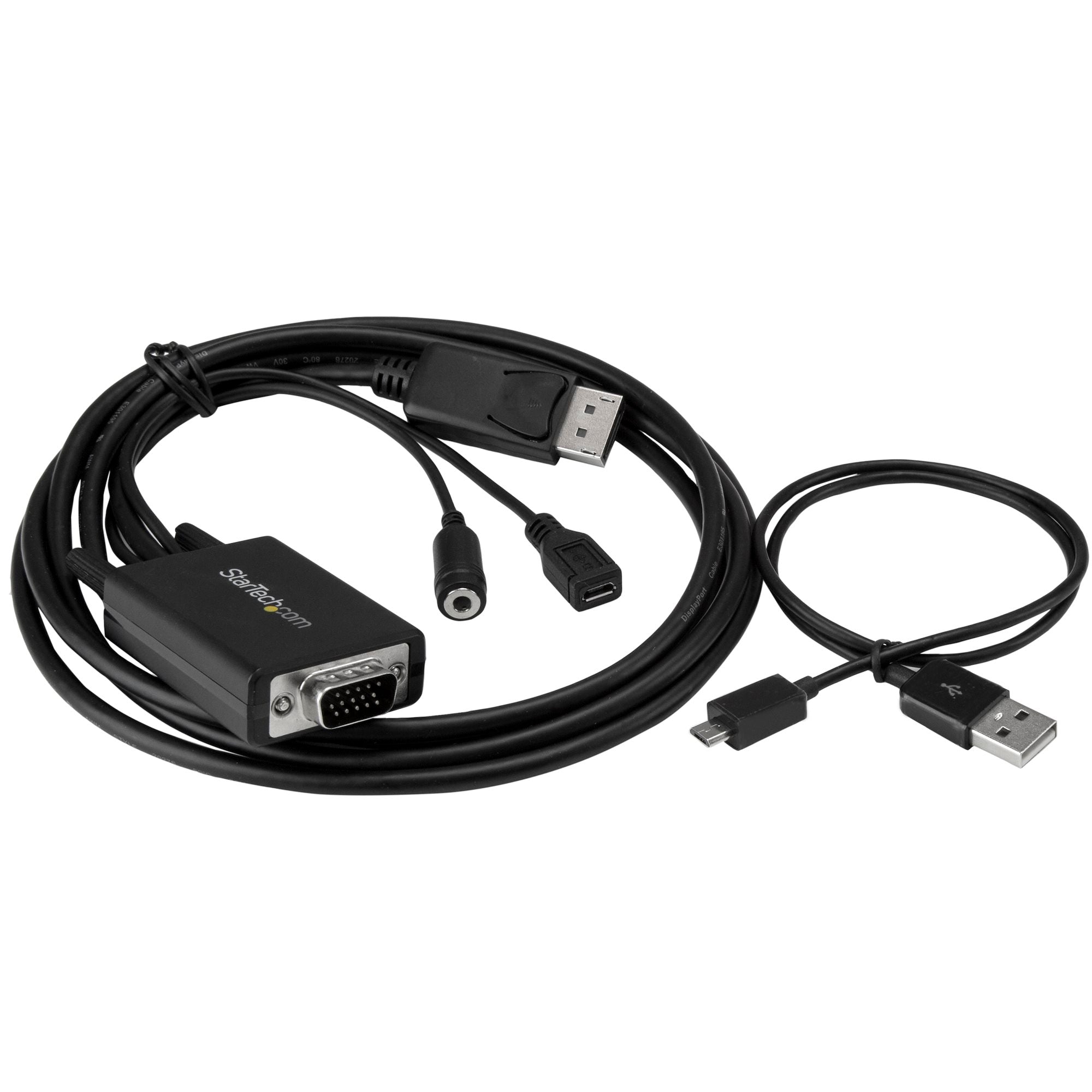 DisplayPort to VGA Adapter Cable with Audio