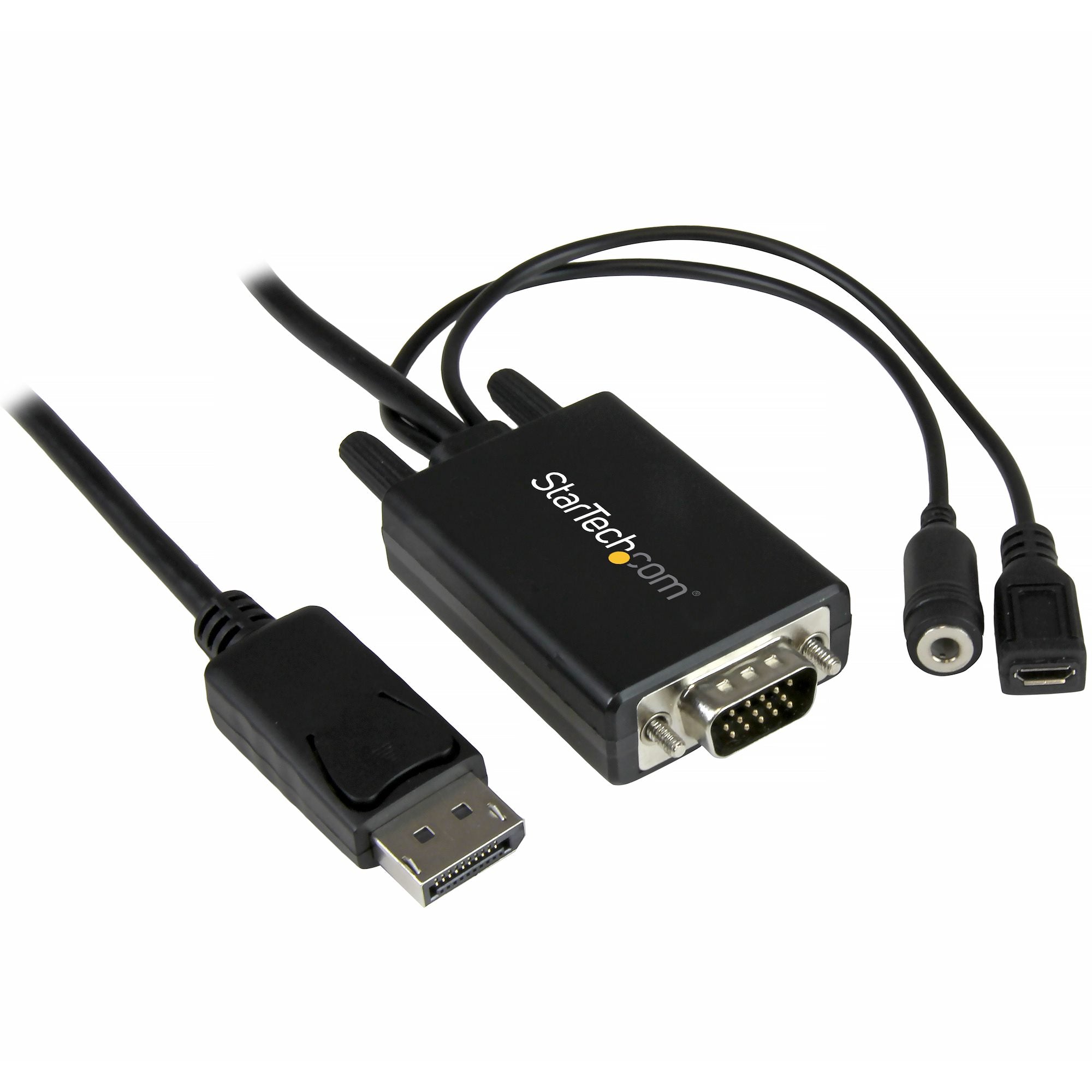 DisplayPort to VGA Adapter Cable with Audio