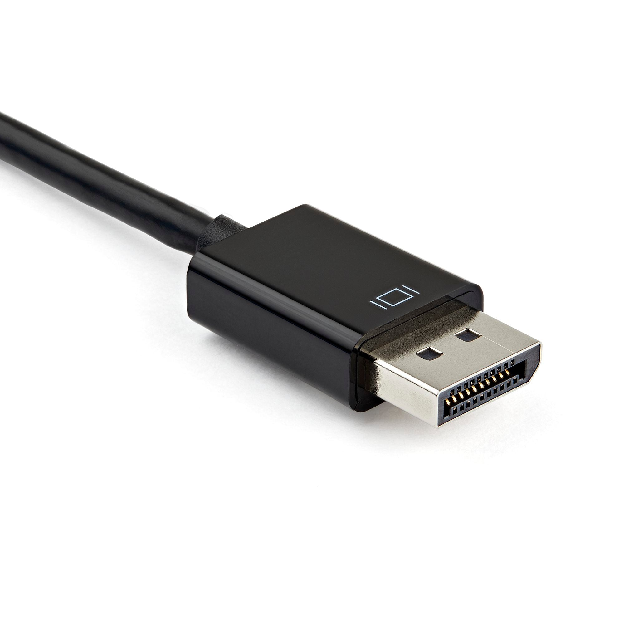 DisplayPort to HDMI VGA Adapter - DisplayPort 1.2 HBR2 to HDMI 2.0 (4K 60Hz) or VGA 1080p Converter Dongle - DP to HDMI or VGA Monitor Adapter - Digital Video Display Adapter