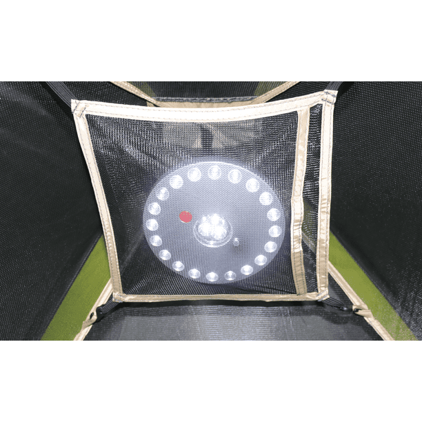 Hazel Creek Lighted Green Shower Tent - One Room DesignÂ