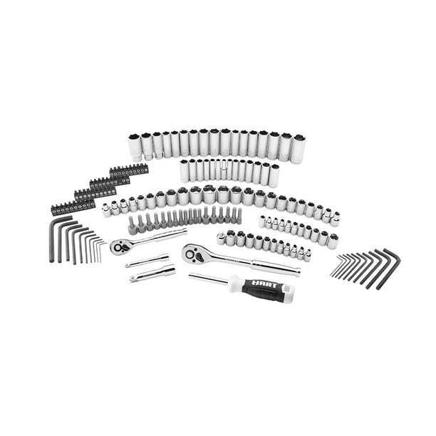 Multiple Drive 160-Piece Mechanics Tool Set - Chrome FinishÂ