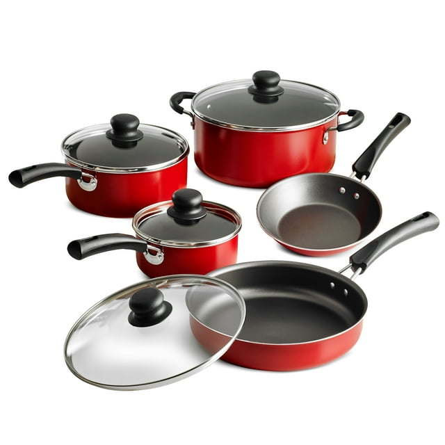 9-Piece Non-Stick Cookware Set – ChampagneÂ