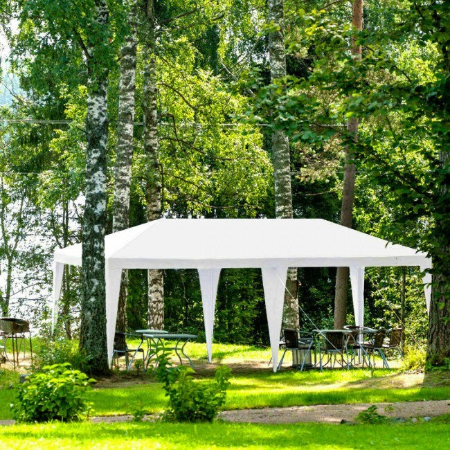 10x20 Feet Outdoor Party Canopy Tent with Removable Walls & Carry BagÂ
