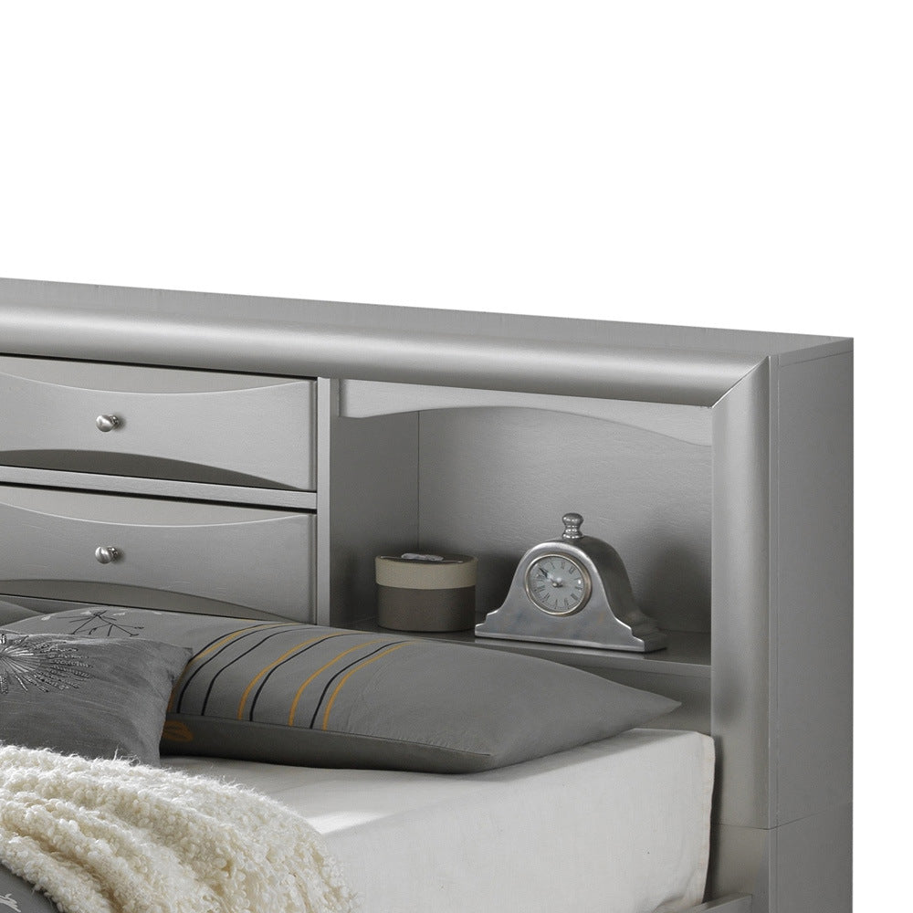 Glory Furniture Marilla G1503G-FSB3 Full Storage Bed - Silver ChampagneÂ