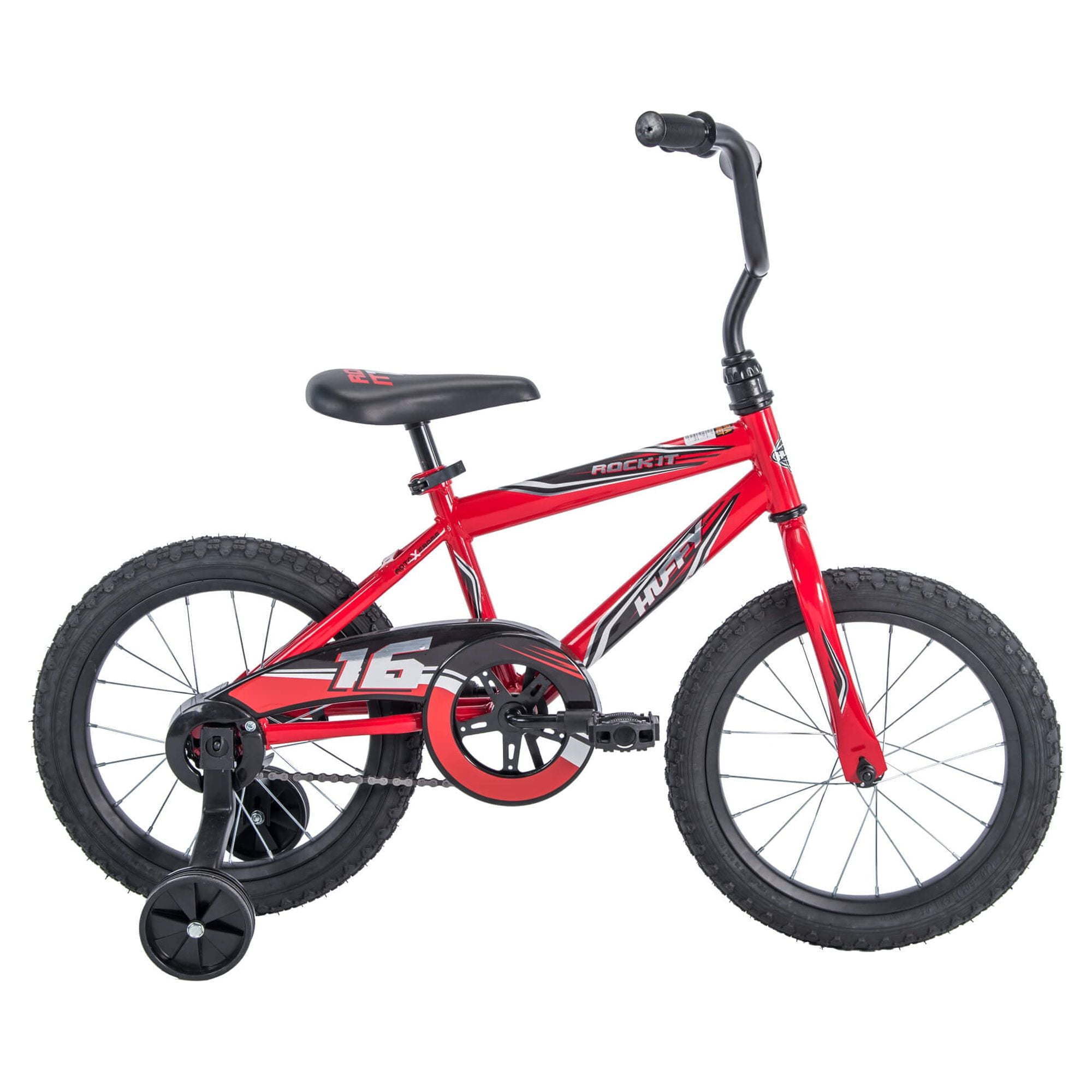 16-Inch Rock It Kids Bike for Boys Ages 4 and Up – RedÂ