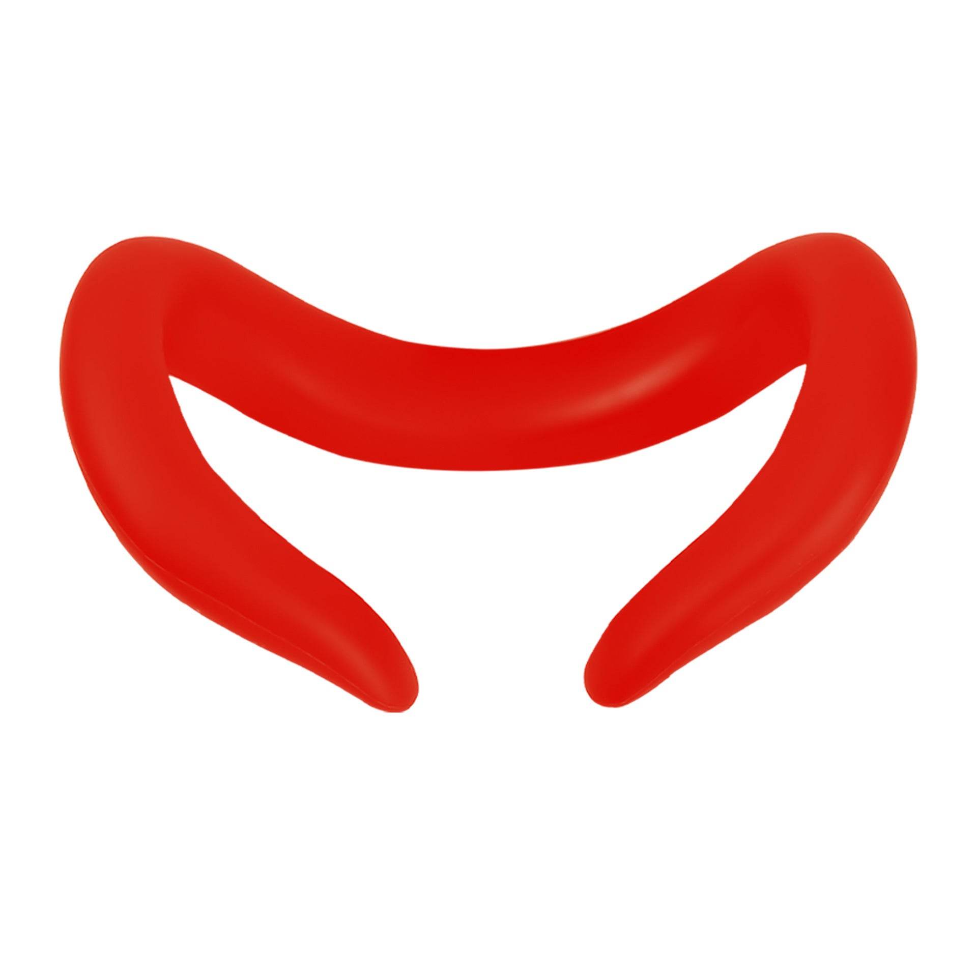 Silicone VR Face Mask For Meta Quest 3 VR Headset Lightproof VR Facial Interface Sweatproof Cushion Replacement Cover Pad