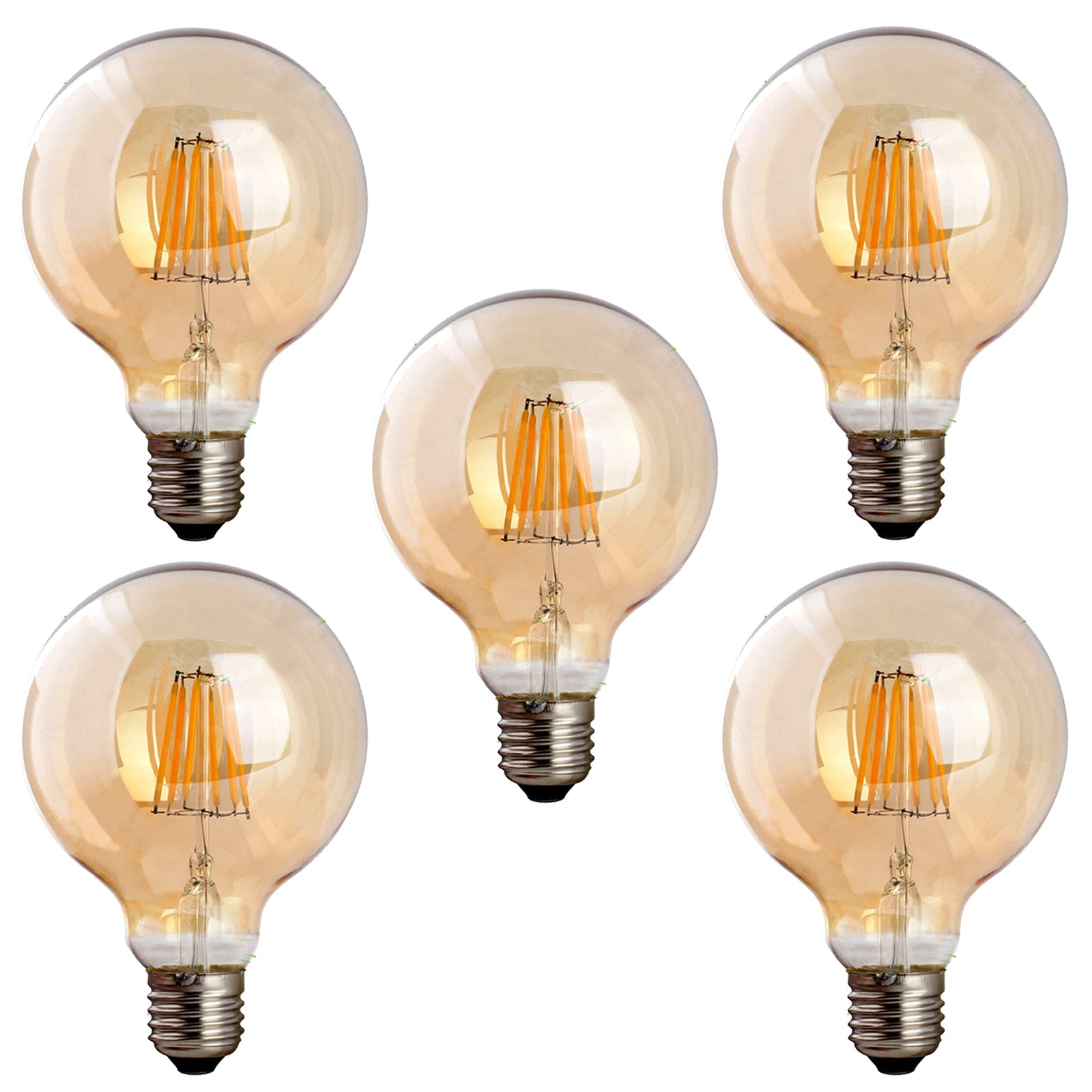 G95 E26 8W LED Edison Bulb Dimmable~1042