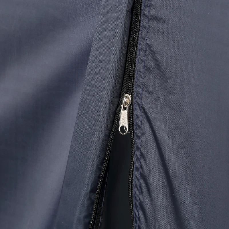 60" x 60" x 82" Shower Tent Extra Wide Changing Room Privacy Portable Camping Shelters with Windows & Floor Mat, Dark Blue