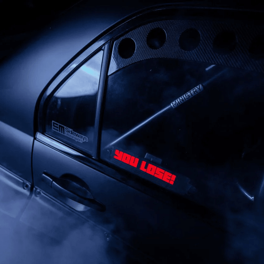 Custom Text | LED Decal | USB Powered