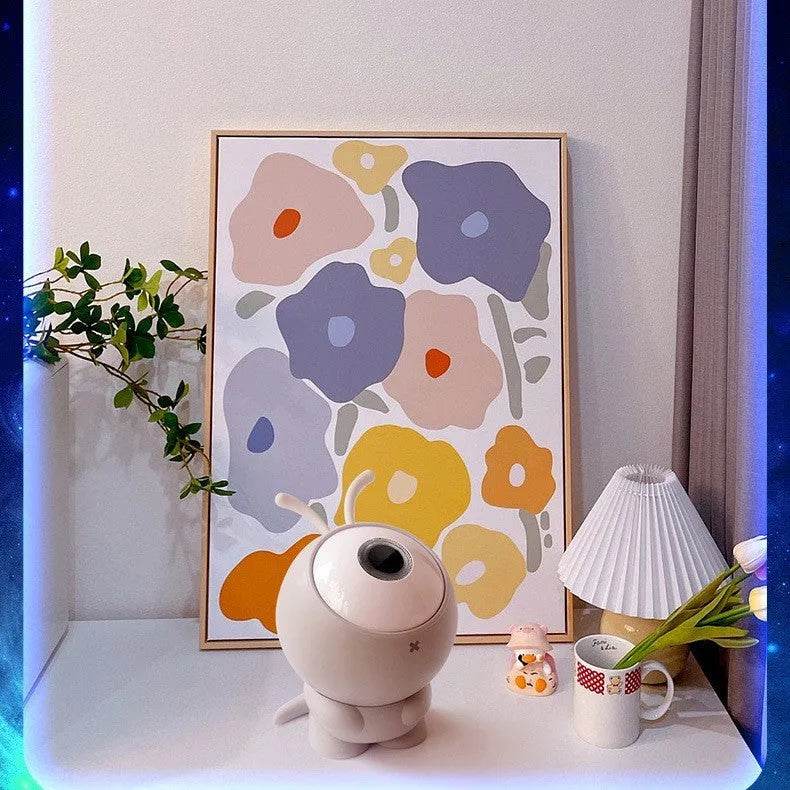 6in1 Night Light Rotating Galaxy Starry Bedroom Projector Decor Lamp