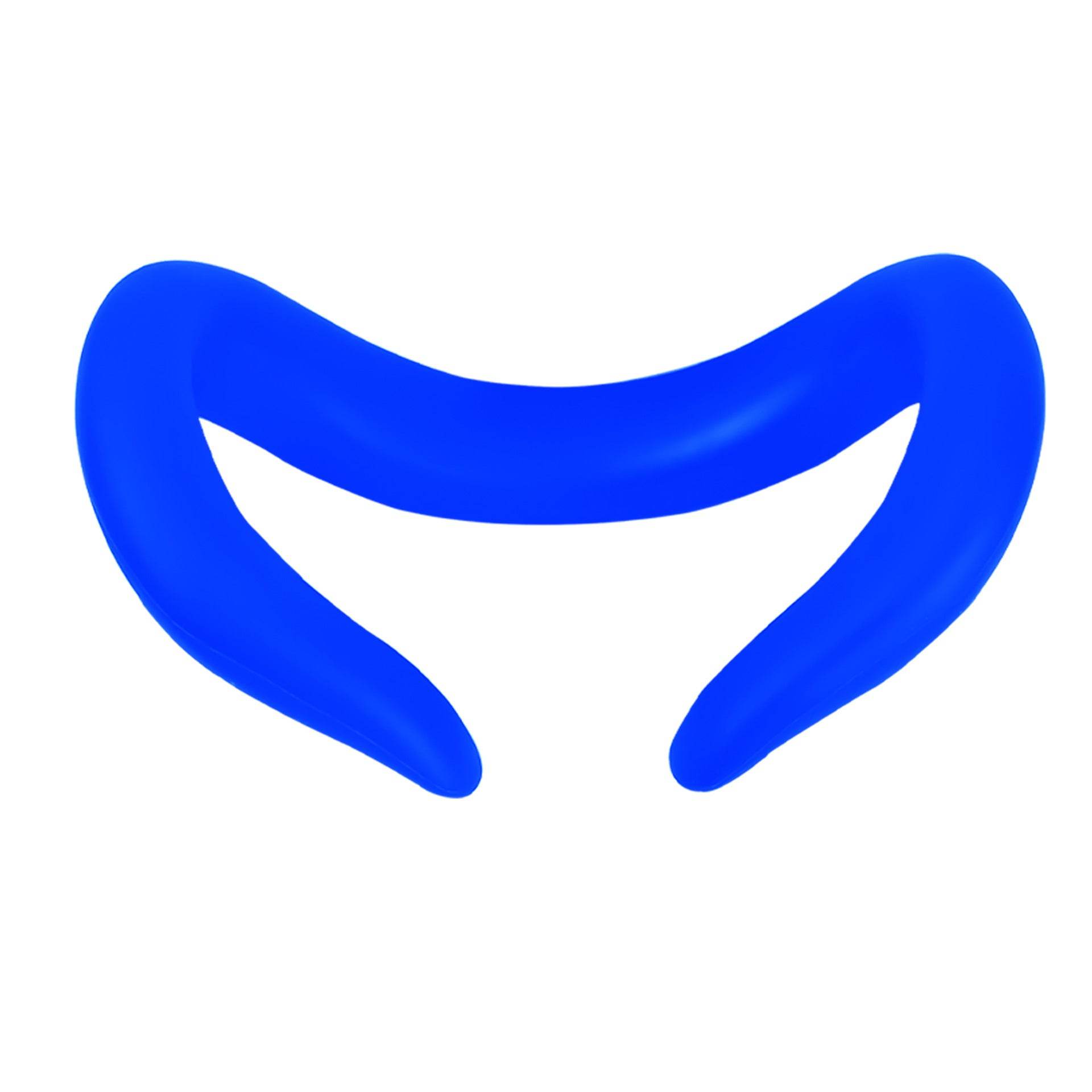 Silicone VR Face Mask For Meta Quest 3 VR Headset Lightproof VR Facial Interface Sweatproof Cushion Replacement Cover Pad