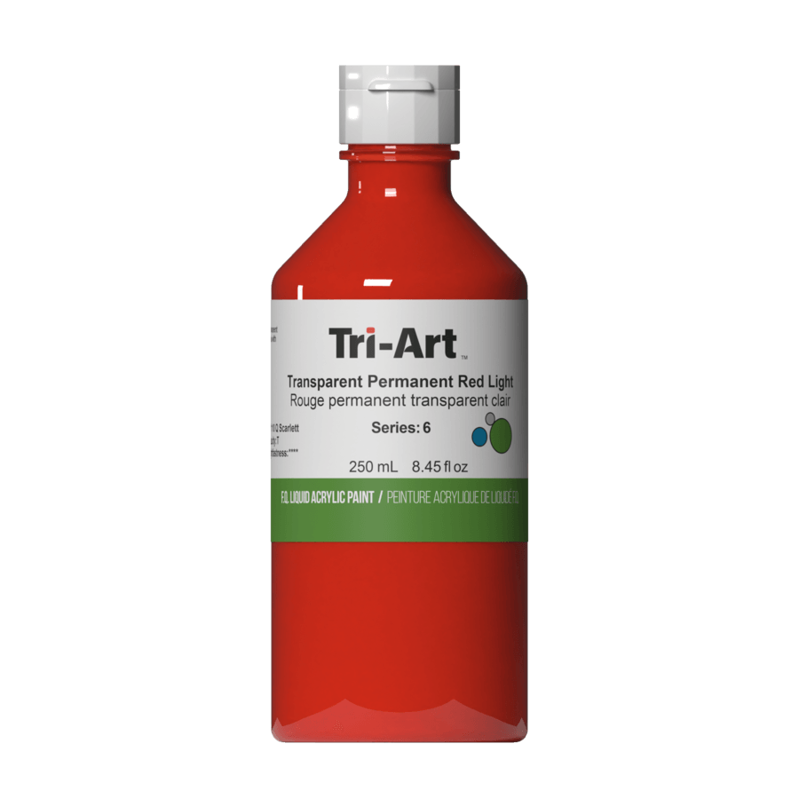 Tri-Art Liquids - Transparent Permanent Red Light