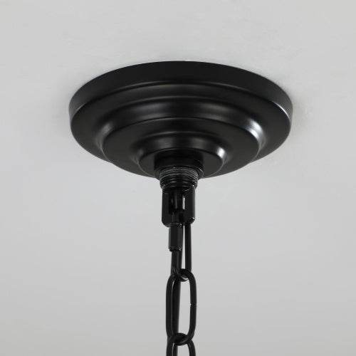 8 Lantern Tiered Chandeliers, Industrial Farmhouse Chandeliers