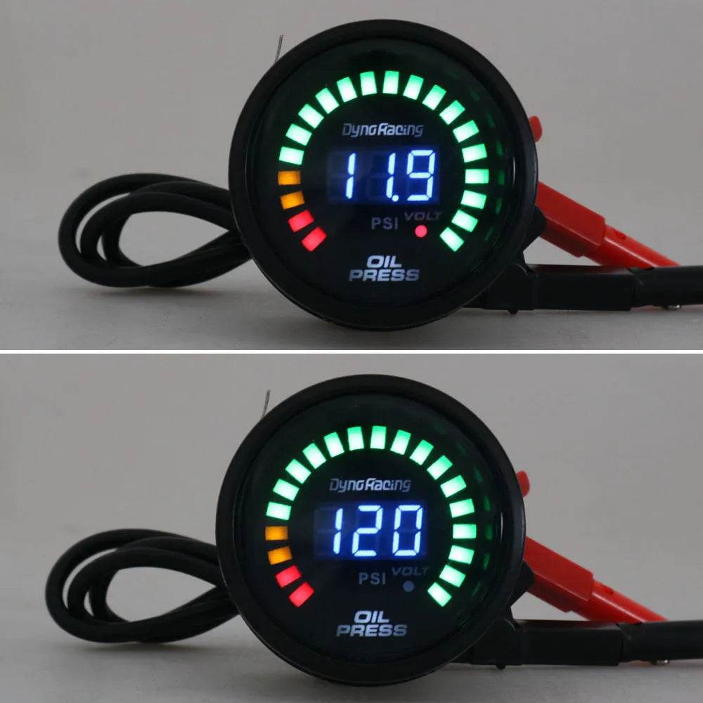 Automobile Car Refitted Oil Pressure Gauge With Sensor